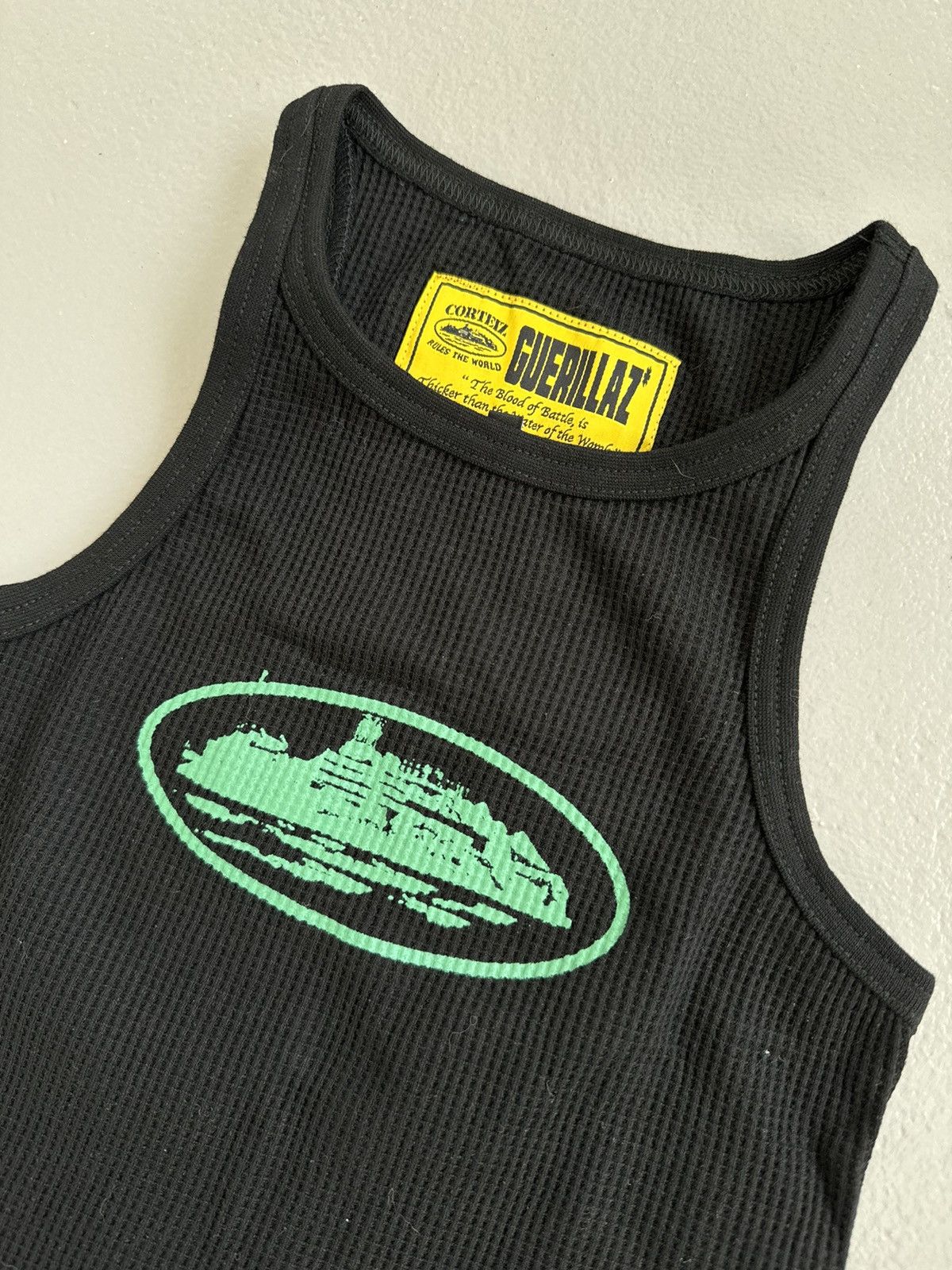 Corteiz Alcatraz Tank Top in Black Size S / US 4 / IT 40 - 2 Thumbnail