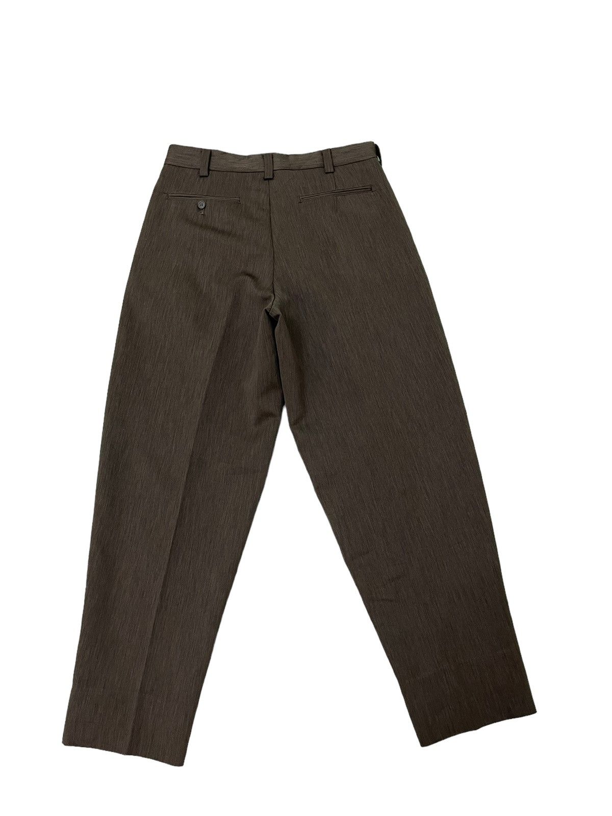 Japanese Brand Wide Baggy Tapered Vtg 90s Monsieur Bilvie Trouser 7🟦2 Size US 31 - 10 Thumbnail