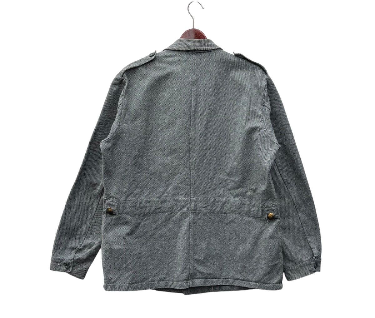 Vintage Vintage 70s Swiss Army Selvedge Military Work Jacket Size US M / EU 48-50 / 2 - 13 Thumbnail