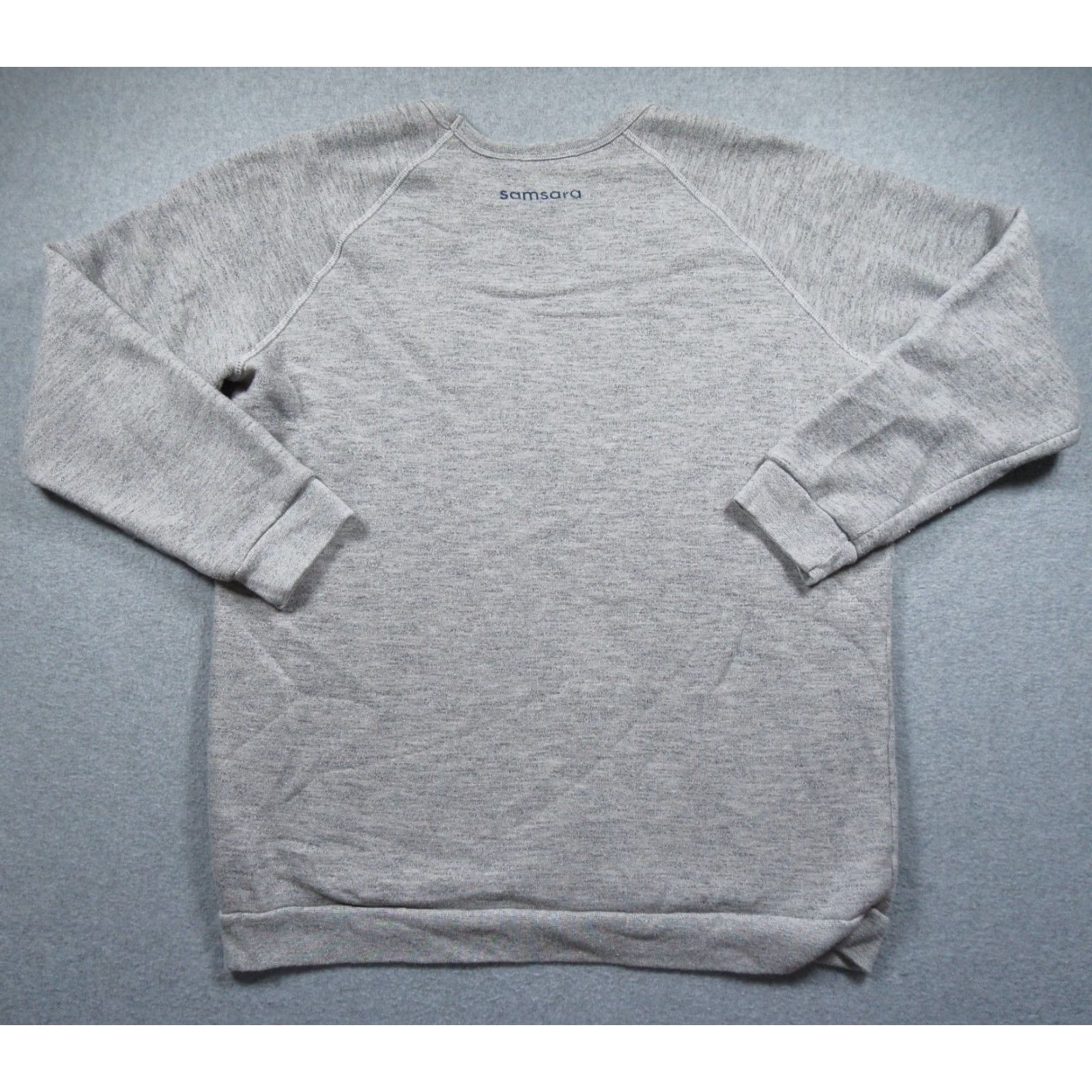 Marine Layer Marine Layer Sweatshirt Mens XLarge Gray Crewneck Samsara Fleece Pullover Adult Size US XL / EU 56 / 4 - 6 Thumbnail