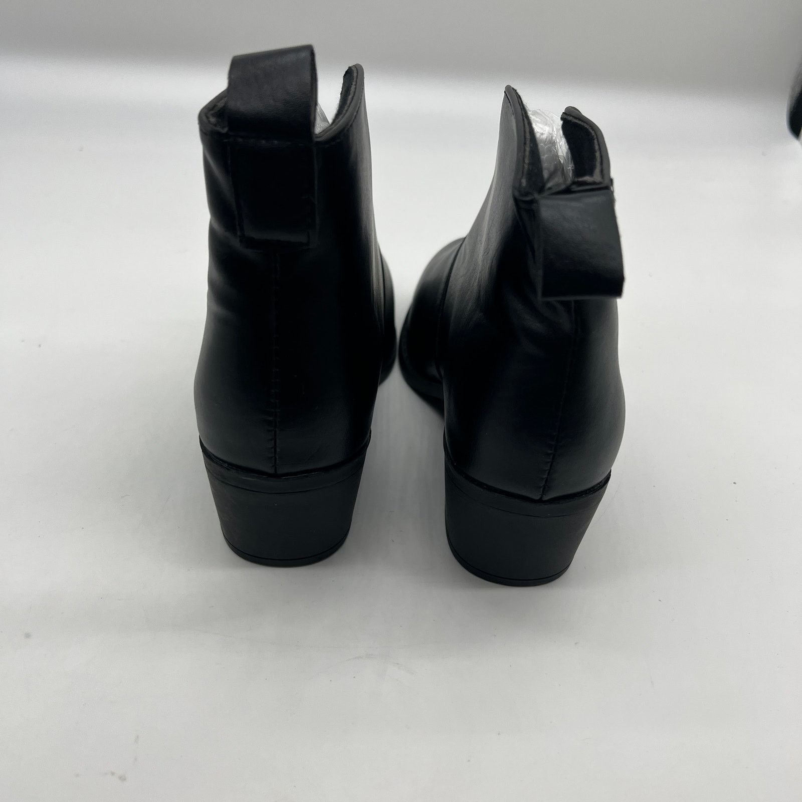 Other Women Chunky Heel Ankle BootsV Cut Fashion Slip on Size US 8 / IT 38 - 5 Thumbnail