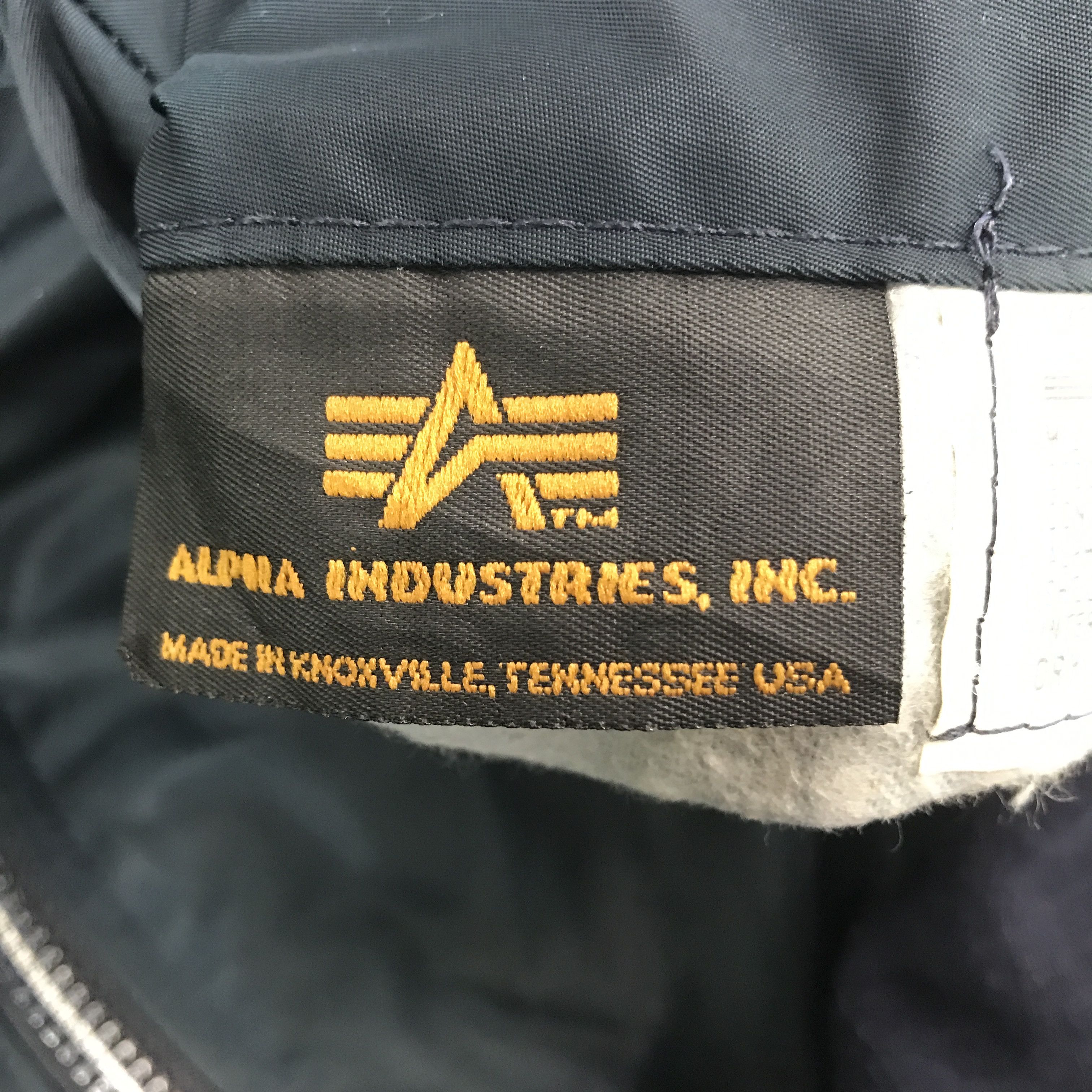 Alpha Industries Vintage Alpha industries Bombers Jacket Size US XL / EU 56 / 4 - 10 Thumbnail