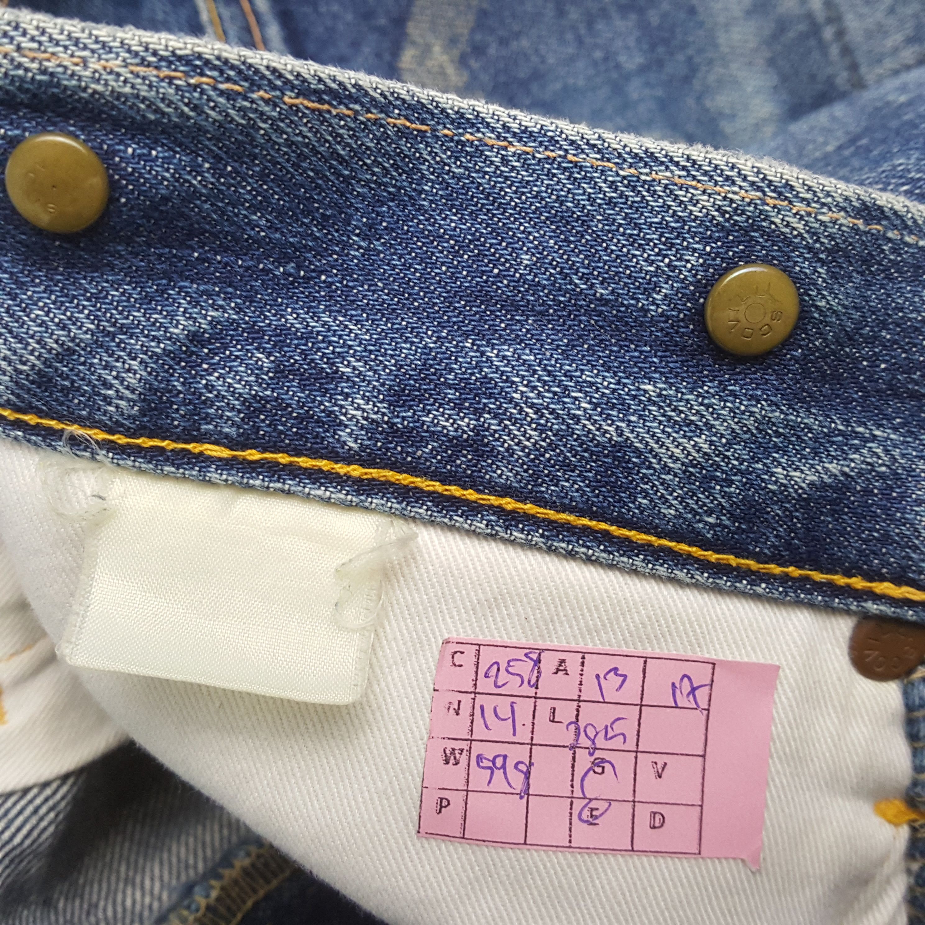 Evisu EVIS Japanese Brand Custom Daicock Short Jeans dp1 Size US 26 / EU 42 - 11 Thumbnail