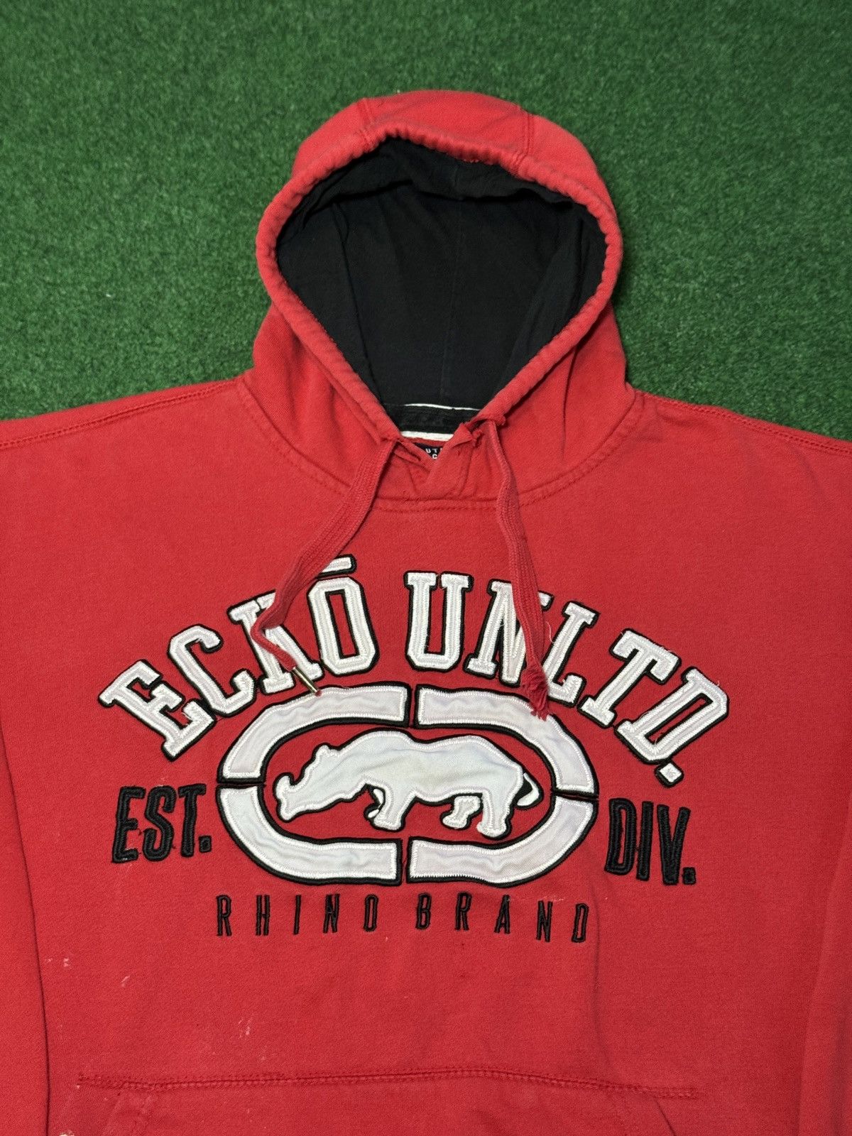 Ecko Unltd. Y2K Ecko Distressed Paint Splatter Grunge Hip Hop Hoodie Size US L / EU 52-54 / 3 - 2 Thumbnail