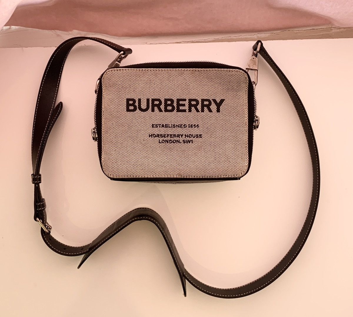 Burberry Burberry Canvas Belt Bag Size ONE SIZE - 1 Thumbnail