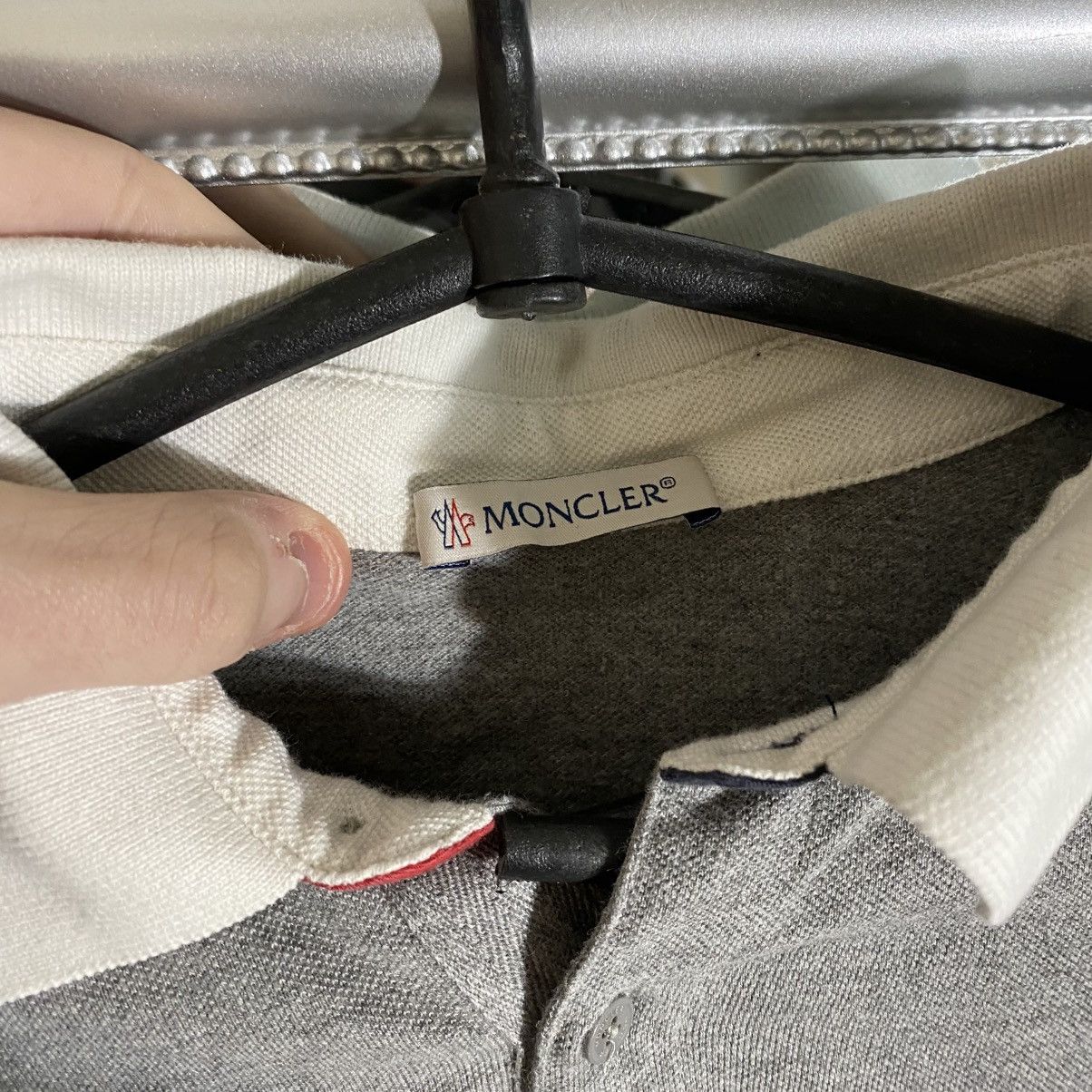 Moncler Moncler polo longsleeve t shirt Size US XXS / EU 40 - 4 Thumbnail