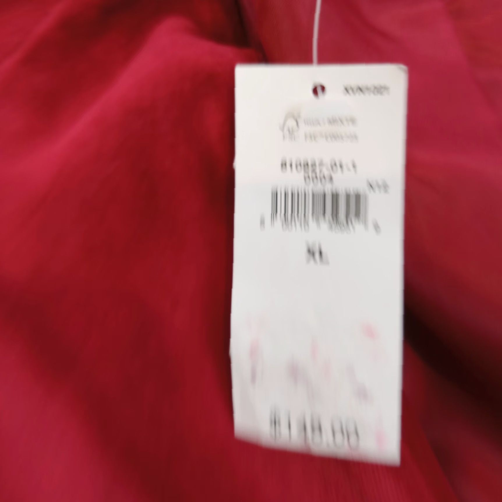 Gap Gap Blazer Women's Extra Large Red Velour Jacket with Shoulder Pads and Stretch Size XL / US 12-14 / IT 48-50 - 6 Thumbnail
