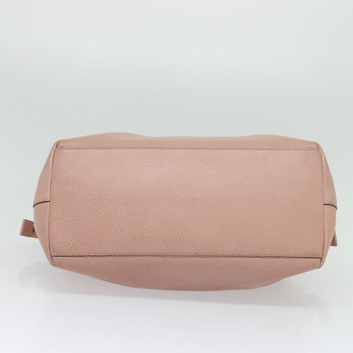 Gucci GUCCI Hand Bag Leather Outlet Pink Gold Size ONE SIZE - 9 Thumbnail