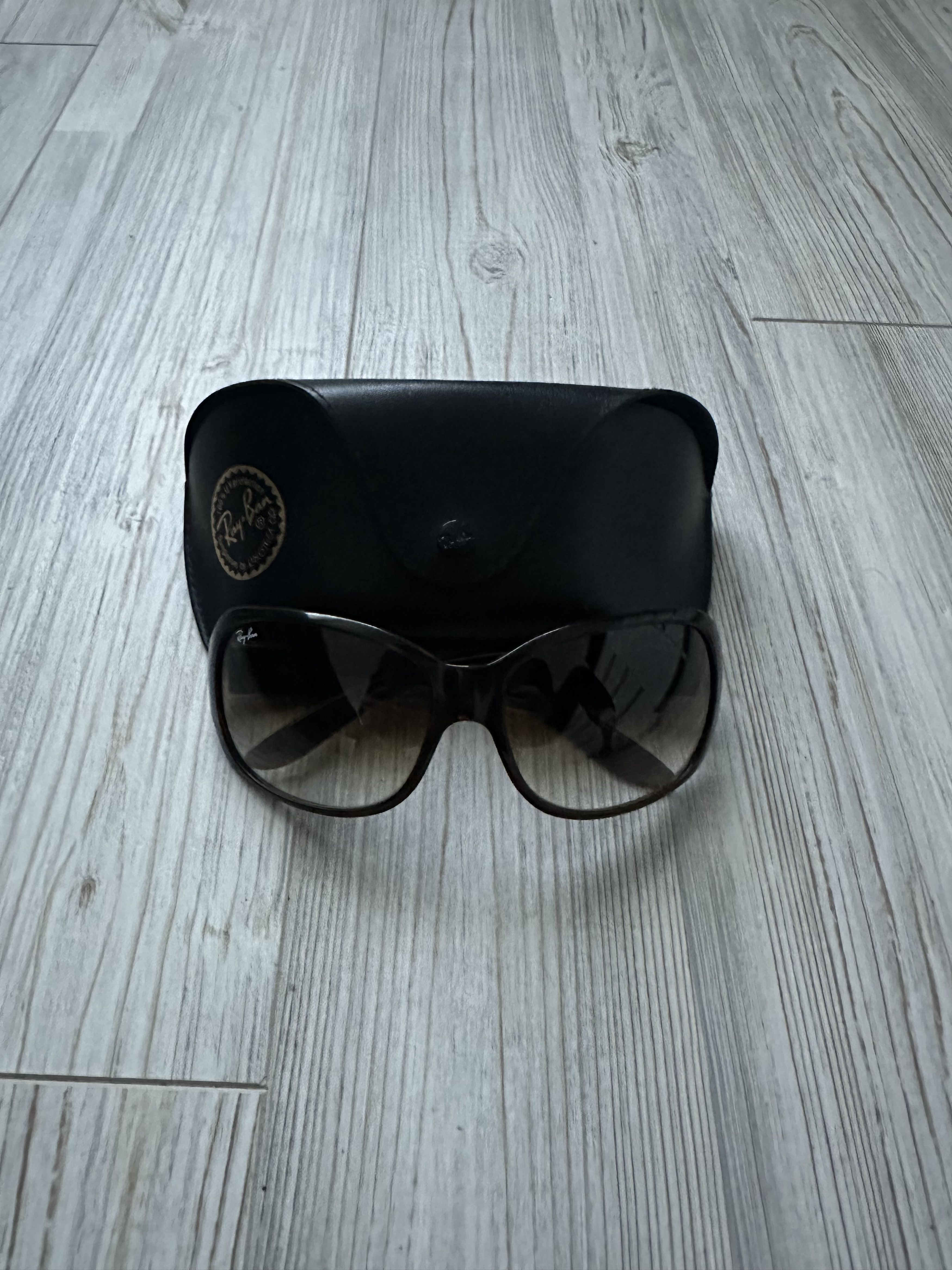 RayBan Tortoise Shell Sunglasses RB 4118 710/51 2N Gradient Lenses Size ONE SIZE - 2 Thumbnail