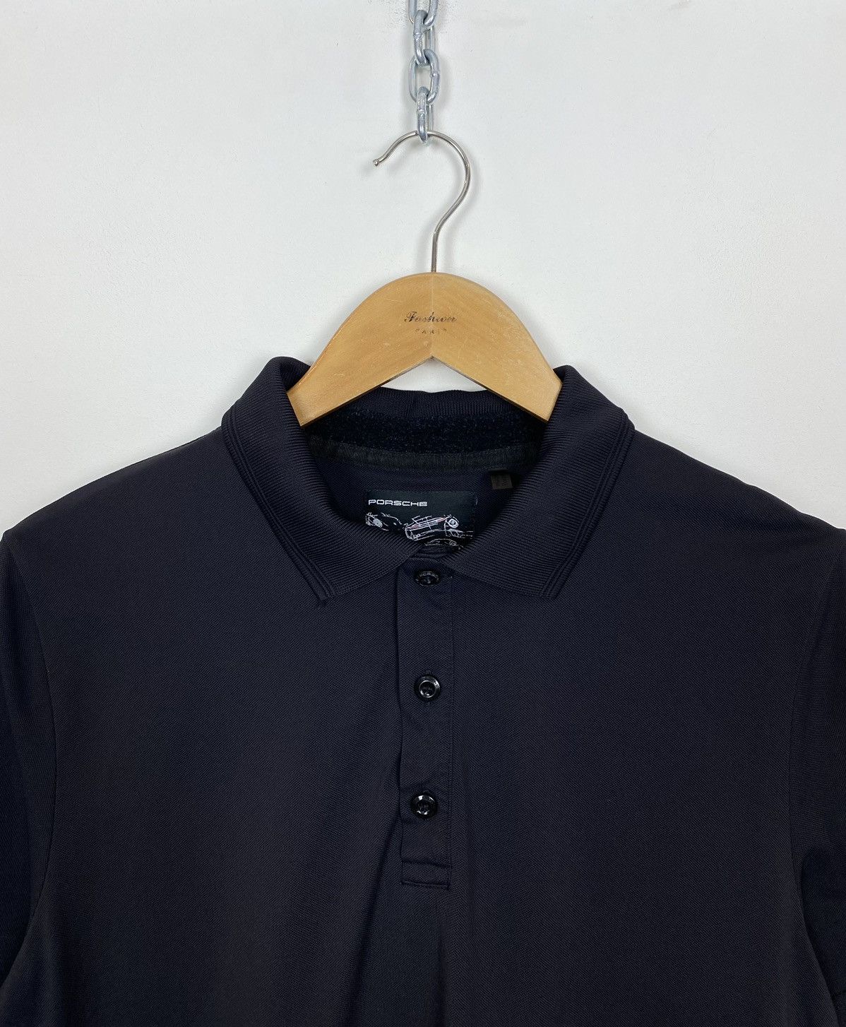Designer × Porsche Design Porsche Short Sleeve Polo Short Men’s Size Medium Black Size US M / EU 48-50 / 2 - 2 Thumbnail