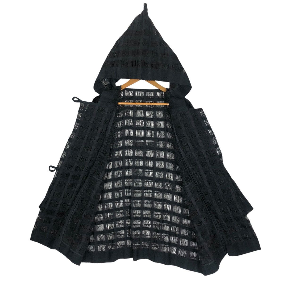 Issey Miyake Vintage Issey Miyake Permanente S/S 1995 Wool Mesh Jacket Size US L / EU 52-54 / 3 - 10 Thumbnail