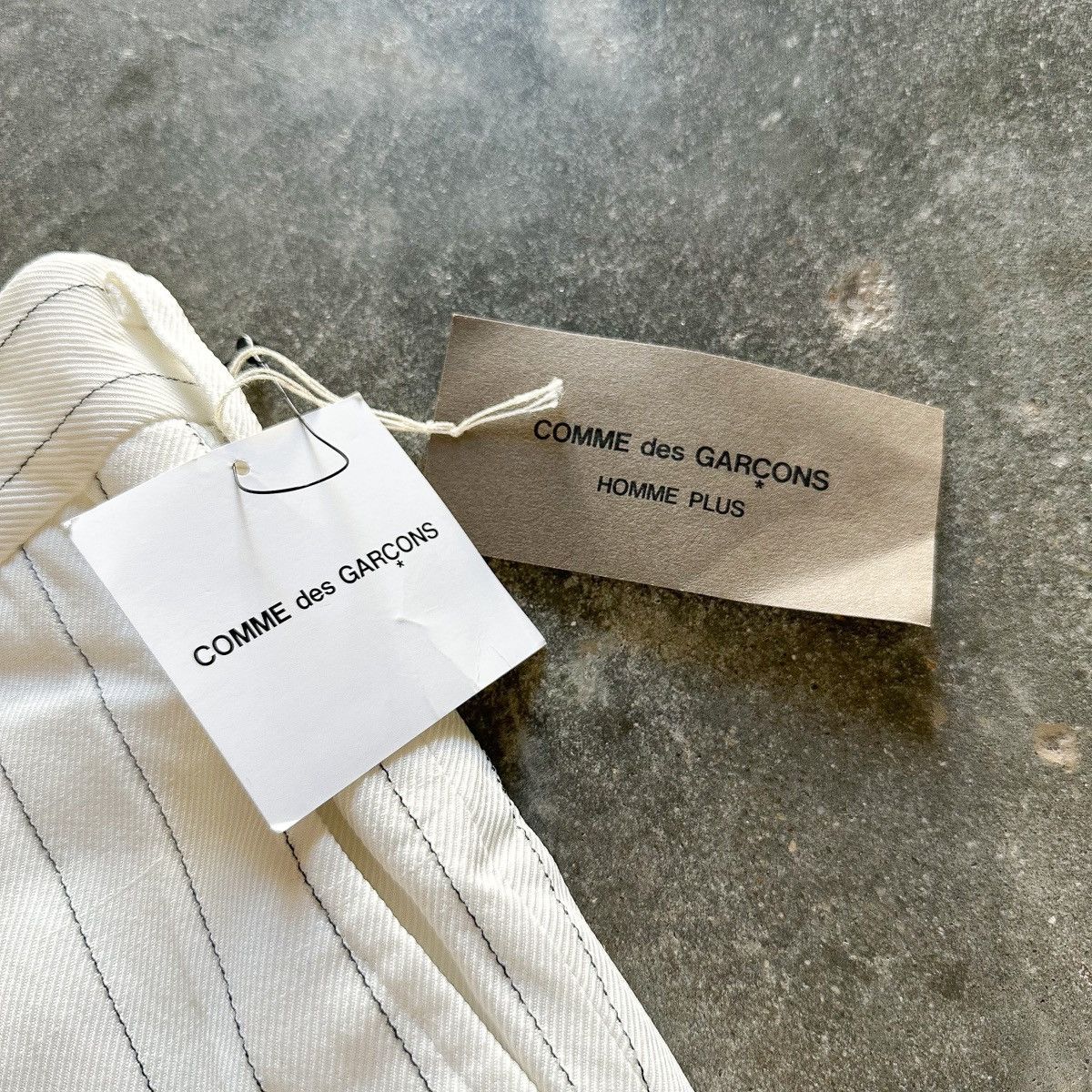 Comme des Garcons AD2022 Pinstripe Zip Pants Size US 32 / EU 48 - 6 Thumbnail