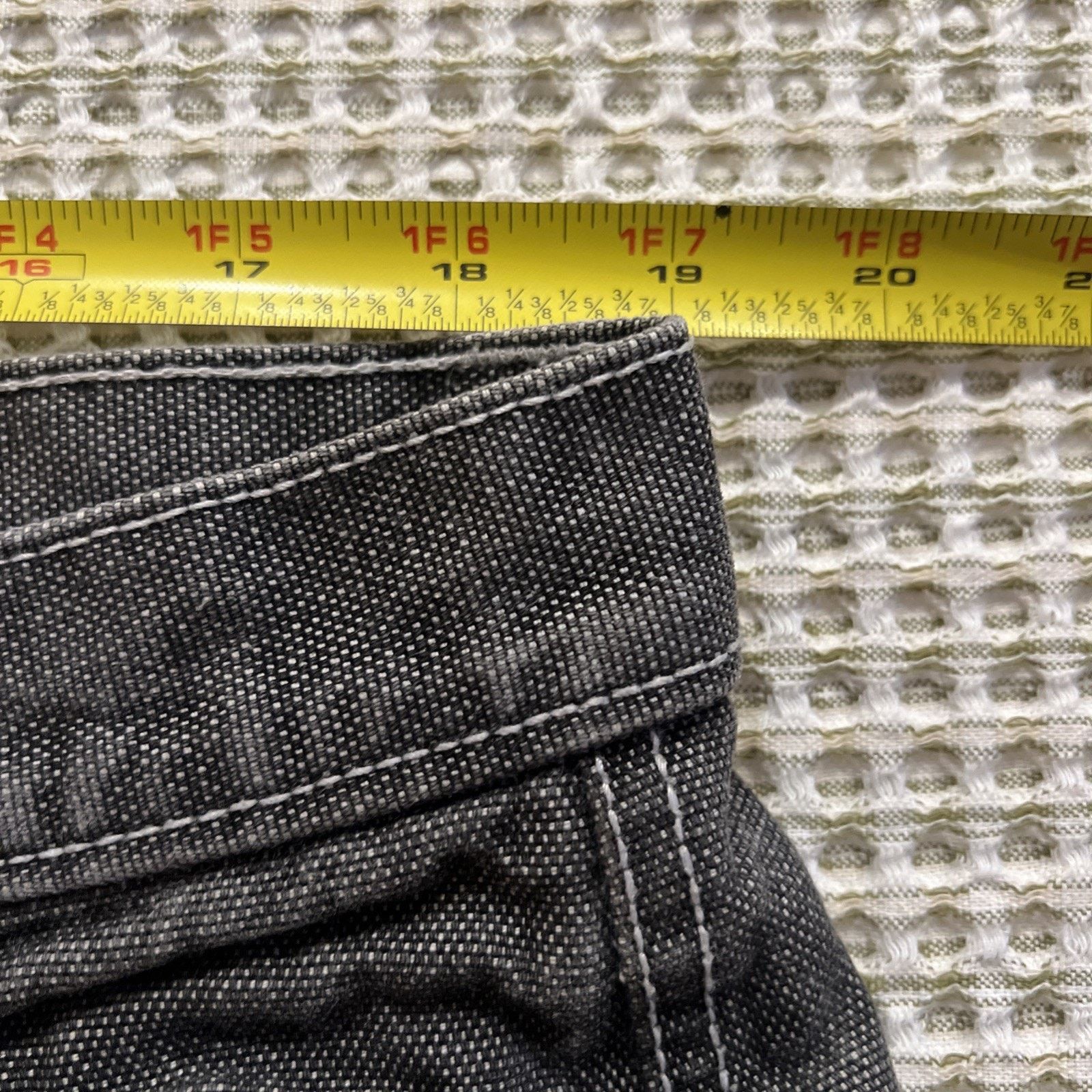 Southpole Southpole Y2K Baggy Shorts Jorts Size 38 Gray Denim JNCO Size US 38 / EU 54 - 18 Thumbnail