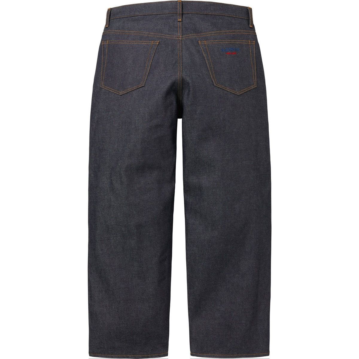 Supreme Supreme BAGGY SELVEDGE JEAN Size 36 Rigid Indigo Denim SS25 Size US 36 / EU 52 - 2 Thumbnail