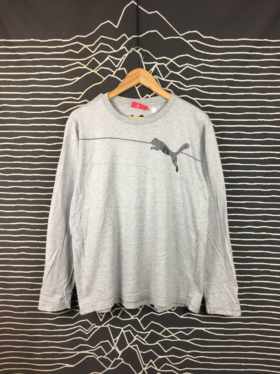 Puma Puma Big Logo Long Sleeve Graphic Tee Size L Size US L / EU 52-54 / 3 - 2 Thumbnail