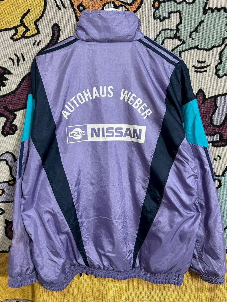 Adidas Vintage 90s Adidas Jacket size L Size US L / EU 52-54 / 3 - 2 Thumbnail