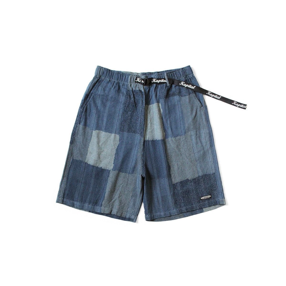 Kapital TUGIHAGI pattern easy shorts Pants