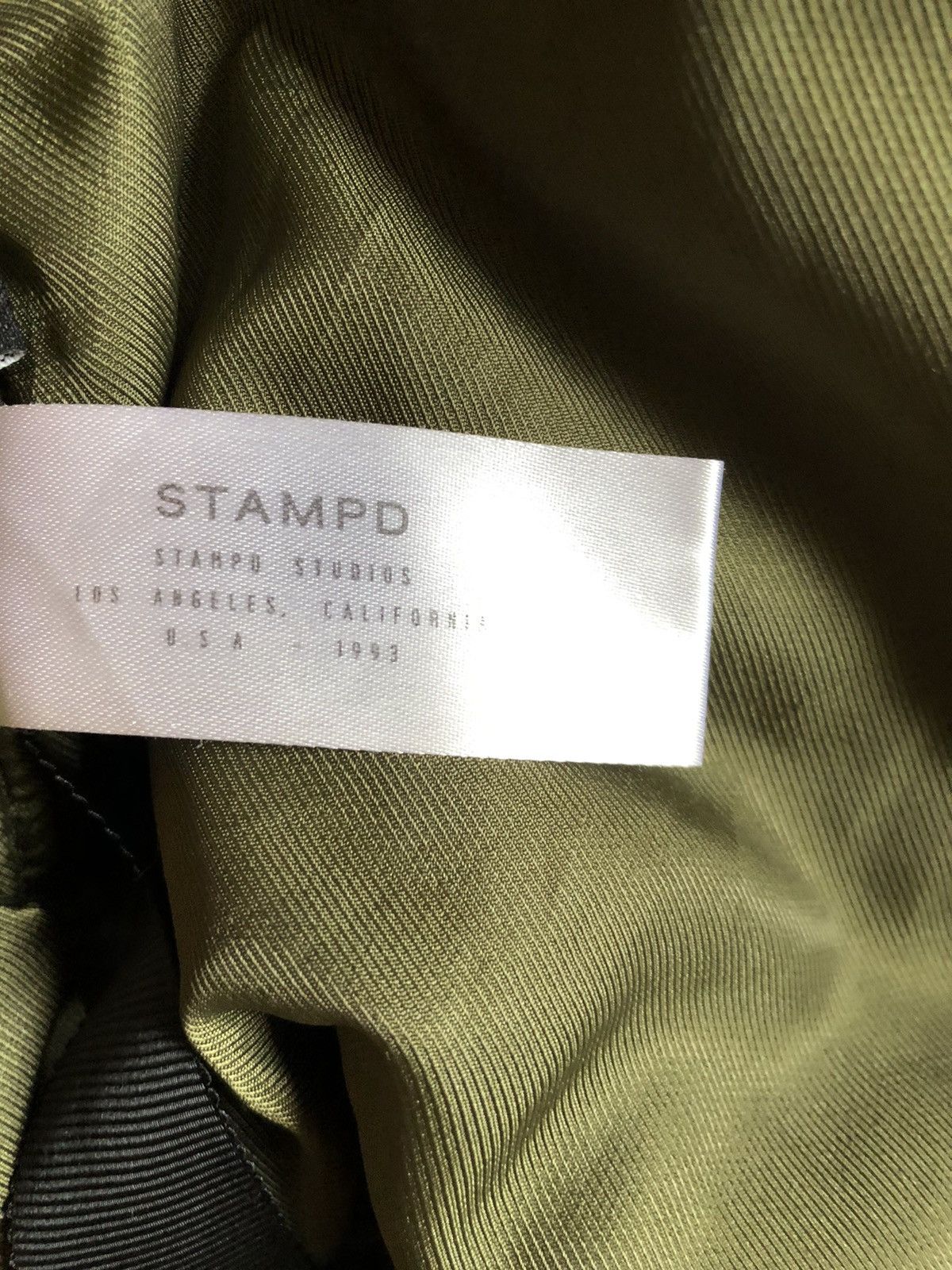 Stampd Stampd Strapped Bomber Khaki Jacket Size M Size US M / EU 48-50 / 2 - 4 Thumbnail
