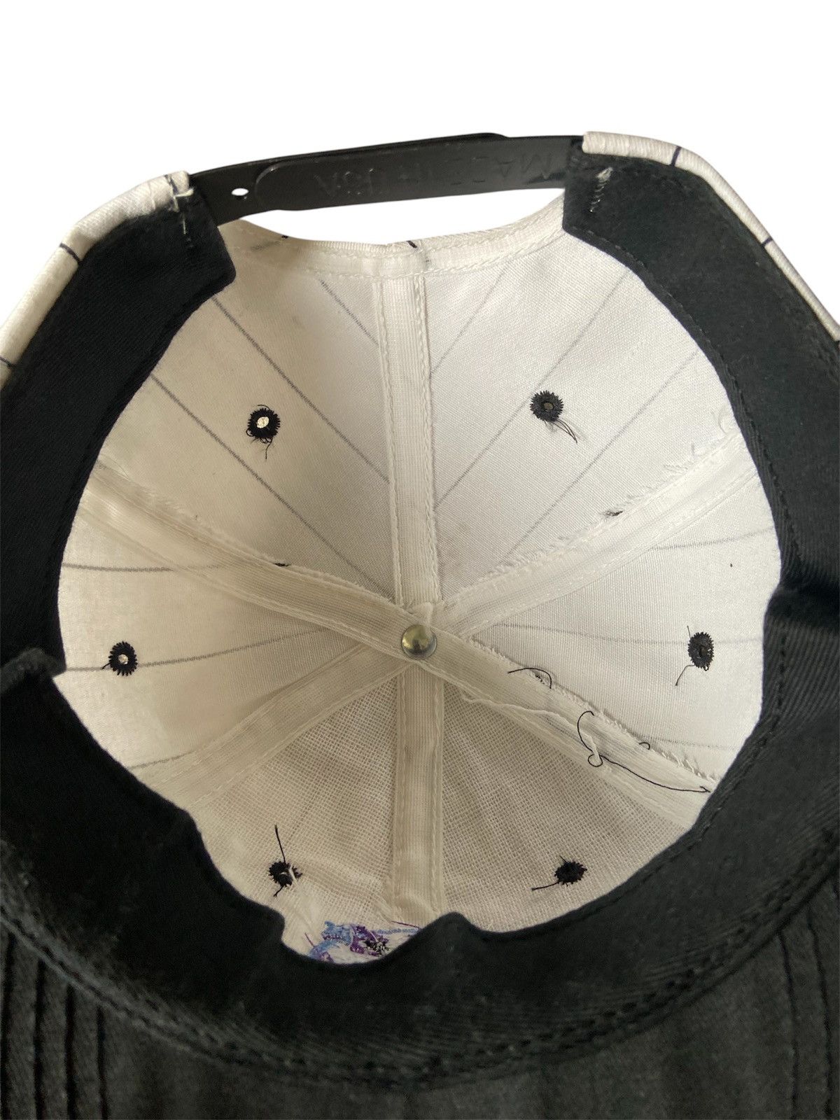 Planet Hollywood × Vintage Vintage 90s Planet Hollywood Las Vegas Pinstripe Hat Size ONE SIZE - 6 Thumbnail