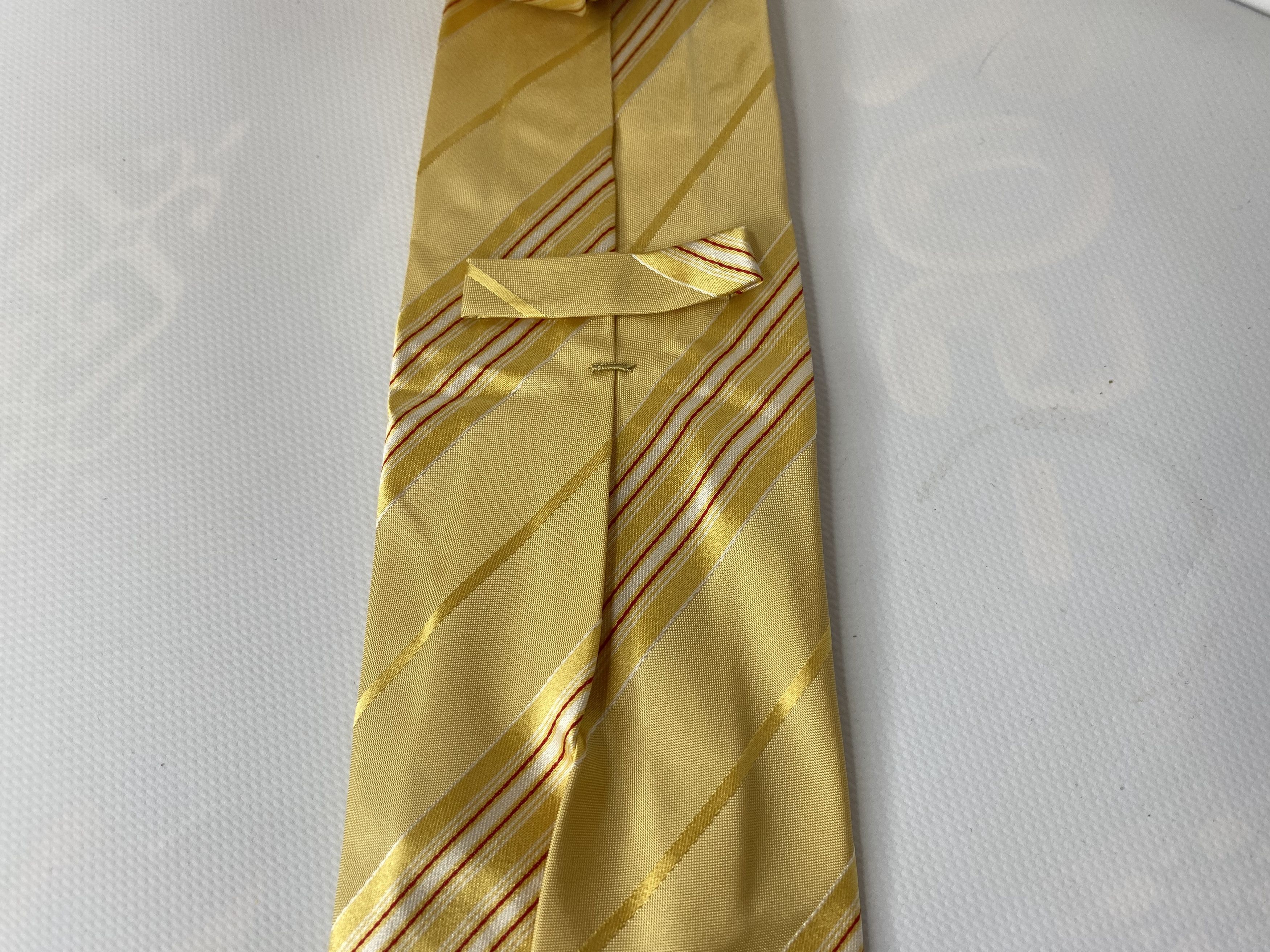 Kith VINTAGE KITON NAPOLI SILK TIE GEOMETRIC MADE IN ITALY Size ONE SIZE - 3 Thumbnail