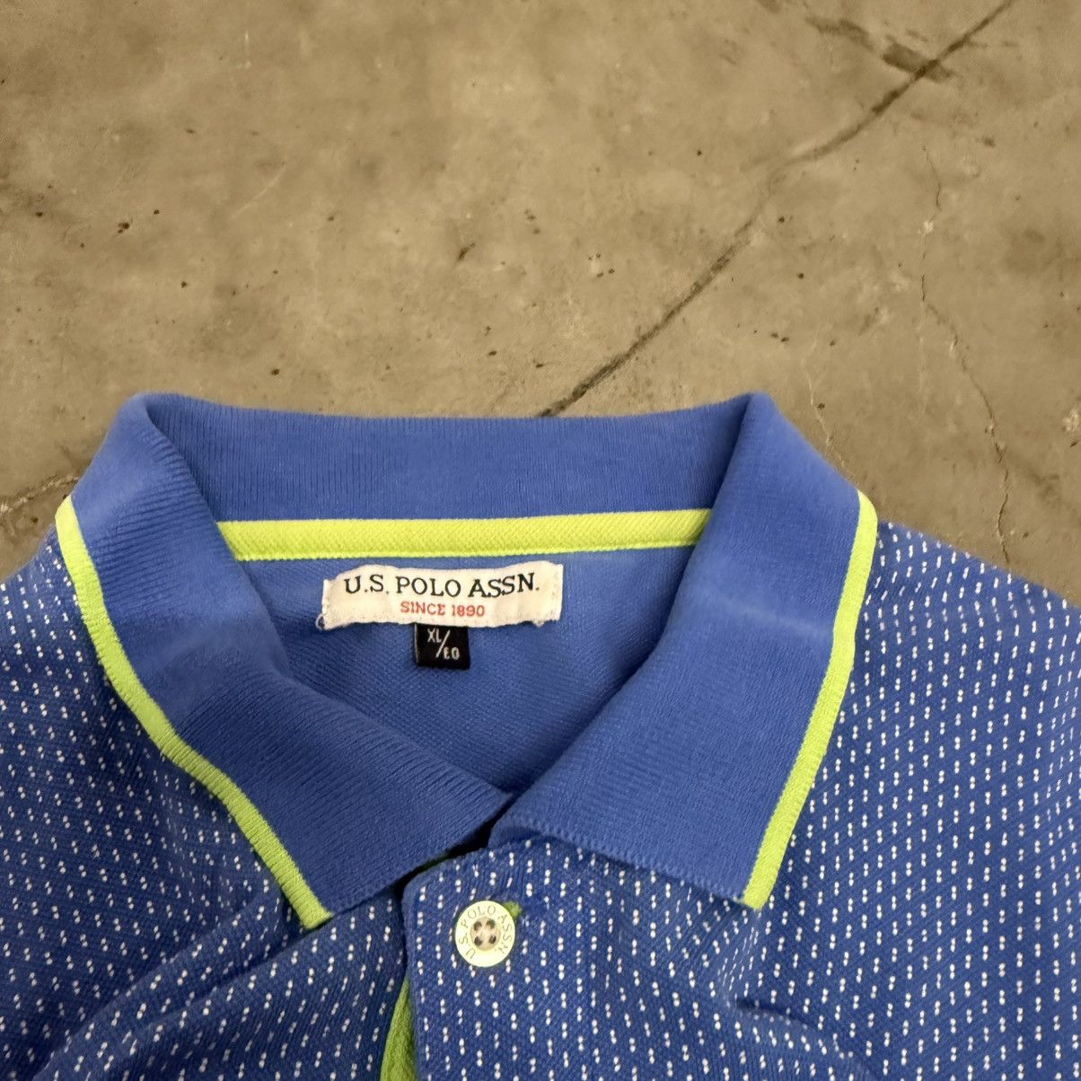 Polo Ralph Lauren Y2K/2000s Grunge Polo Essential Streetwear Skater Polo Tee! Size US XL / EU 56 / 4 - 6 Thumbnail