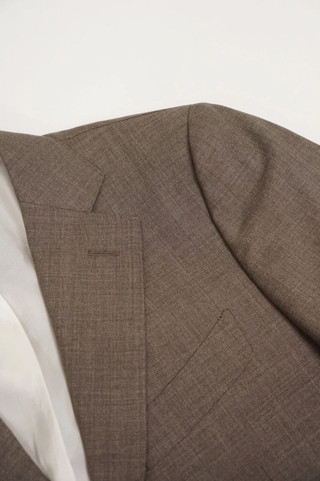 Suitsupply Men Suitsupply Blazer Lazio Wool Brown Vitale Barberis US38 Size 38R - 4 Thumbnail
