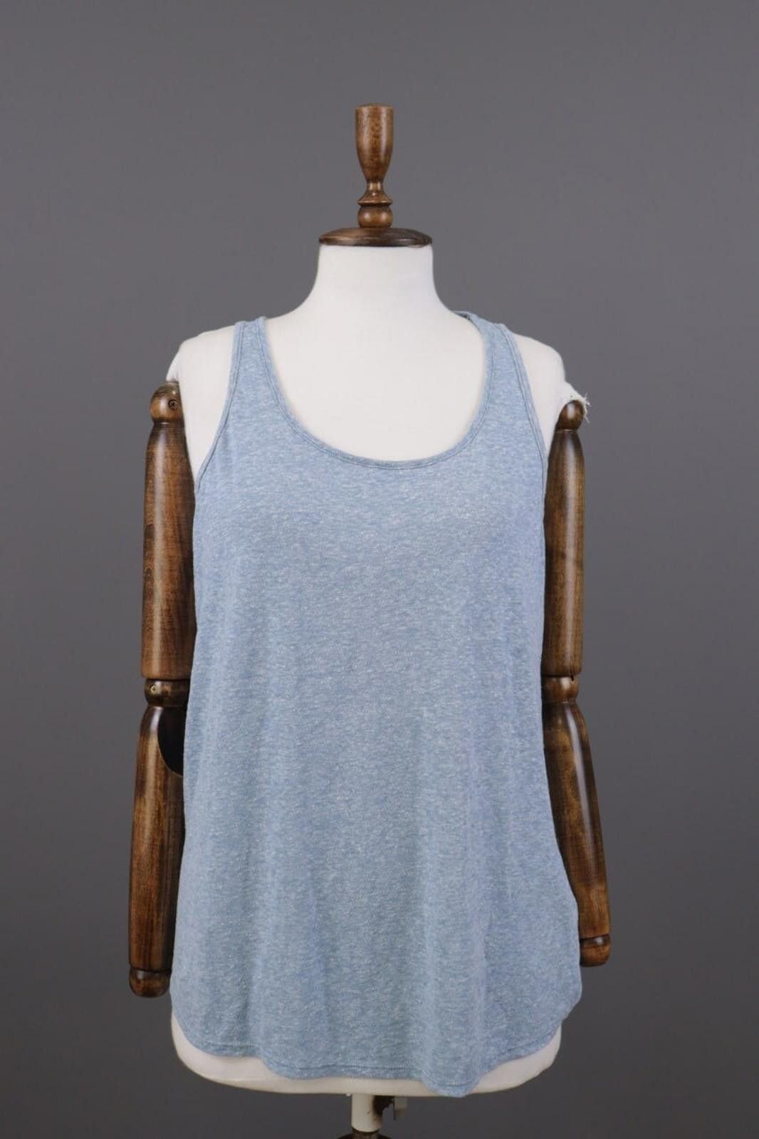 Patagonia Patagonia Blue Linen Sleeveless Summer T-Shirt Size XL Size XL / US 12-14 / IT 48-50 - 1 Thumbnail