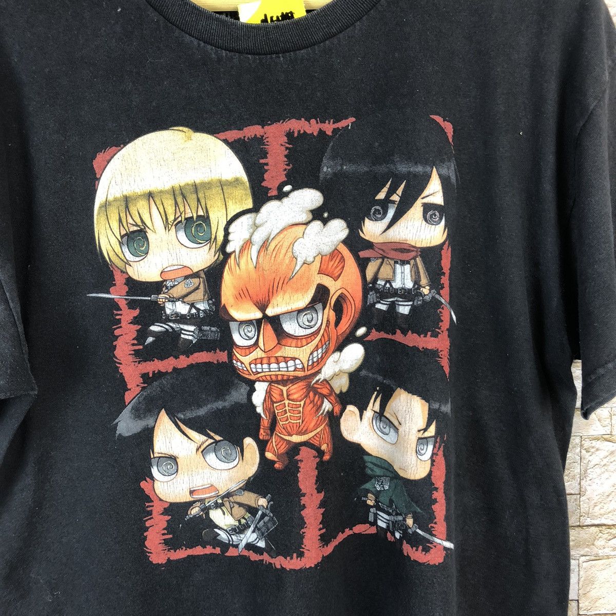 Japanese Brand × Ripple Junction Attack On Titan Black T-Shirt #A537 Size US M / EU 48-50 / 2 - 5 Thumbnail