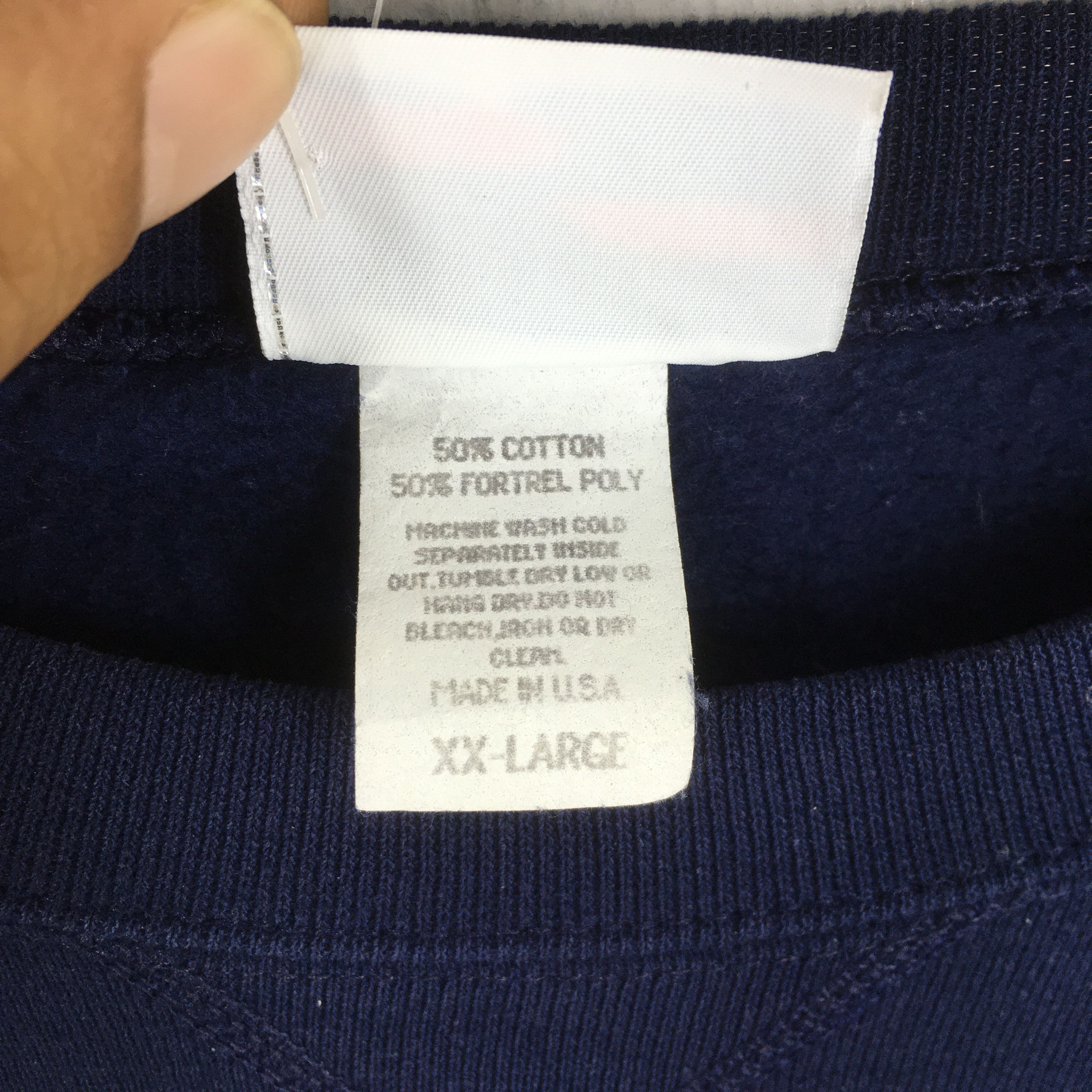 Reebok Vintage 90's Reebok Classic Blue Sweatshirt 2XLarge Size US XXL / EU 58 / 5 - 6 Thumbnail