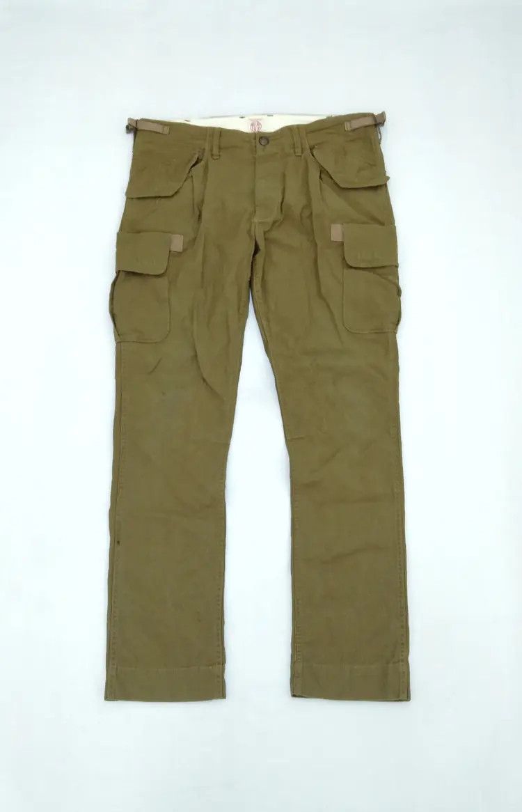 Japanese Brand Vintage Edwin Cargo Pants 34x31 Size US 34 / EU 50 - 1 Thumbnail