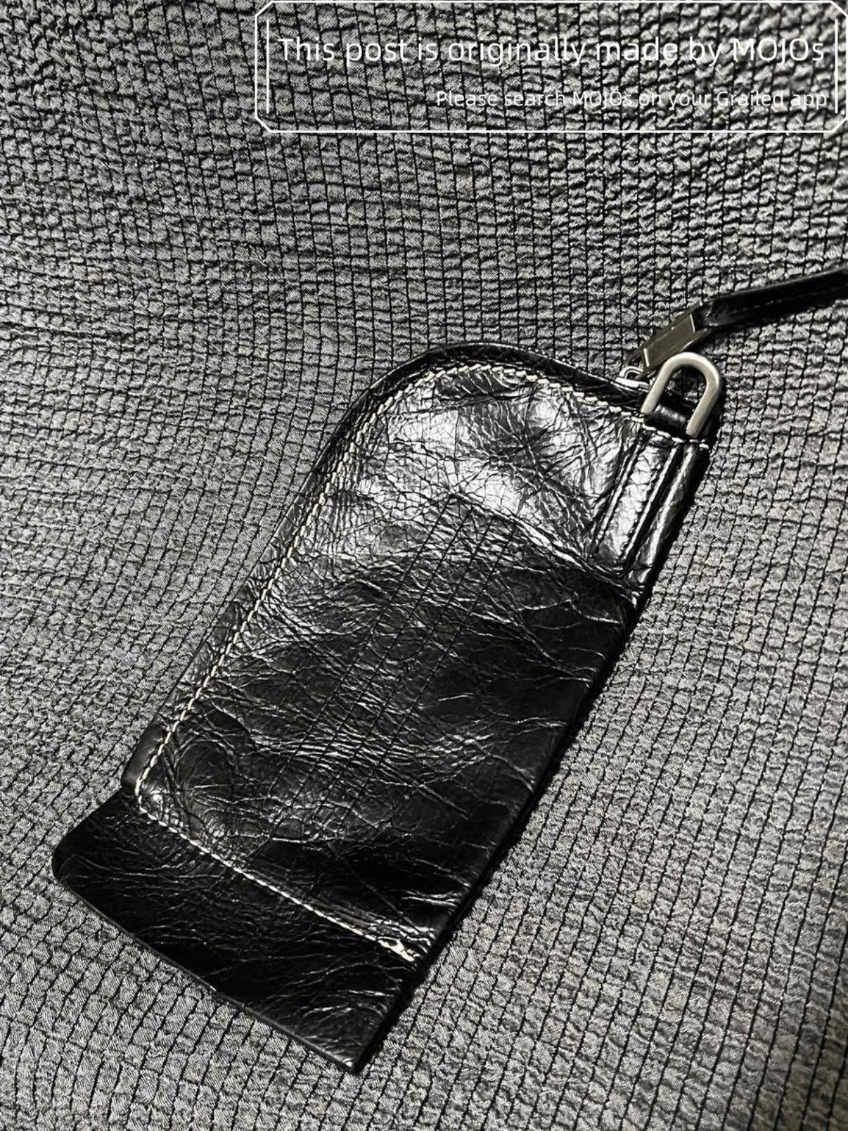 Rick Owens Rick Owens 18AW Leather Wallet mojos19491126 Size ONE SIZE - 1 Thumbnail
