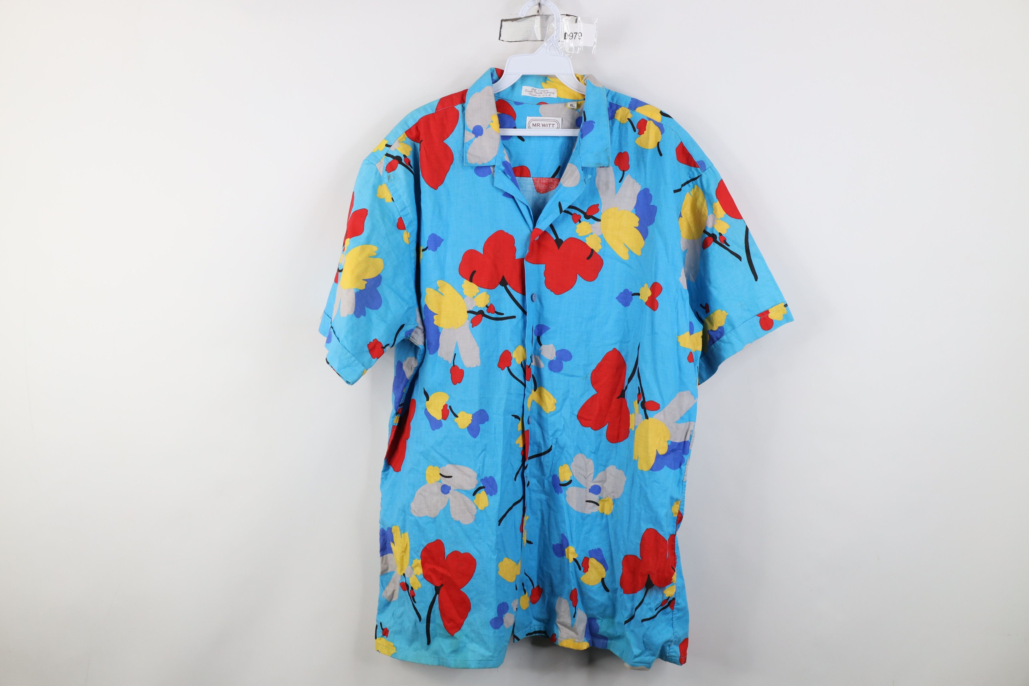 Vintage Vintage 60s 70s Single Needle Looped Collar Hawaiian Shirt Size US XL / EU 56 / 4 - 1 Thumbnail