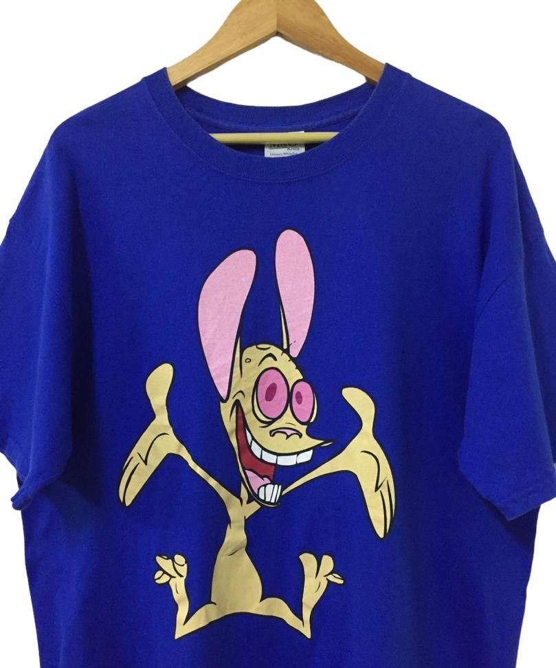 Cartoon Network × Vintage VINTAGE COURAGE THE COWARDLY DOG HORROR ANIMATED TSHIRT Size US XL / EU 56 / 4 - 3 Thumbnail