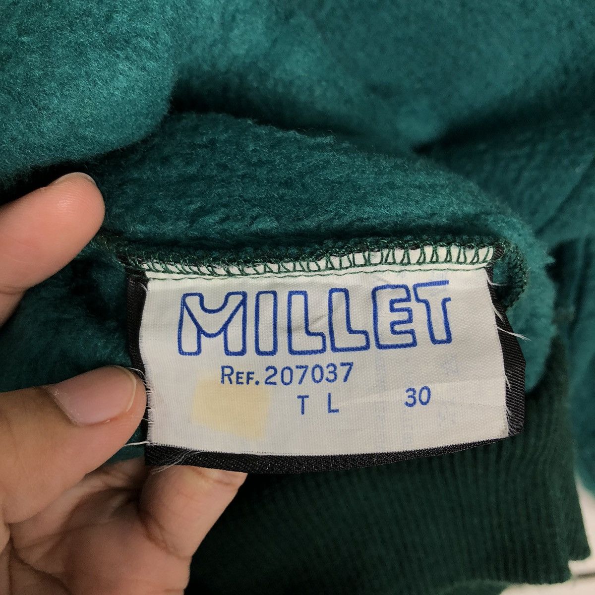 Japanese Brand 🔥90’s Vintage Millet Fleece Bomber Sweatshirt Design Size US L / EU 52-54 / 3 - 13 Thumbnail