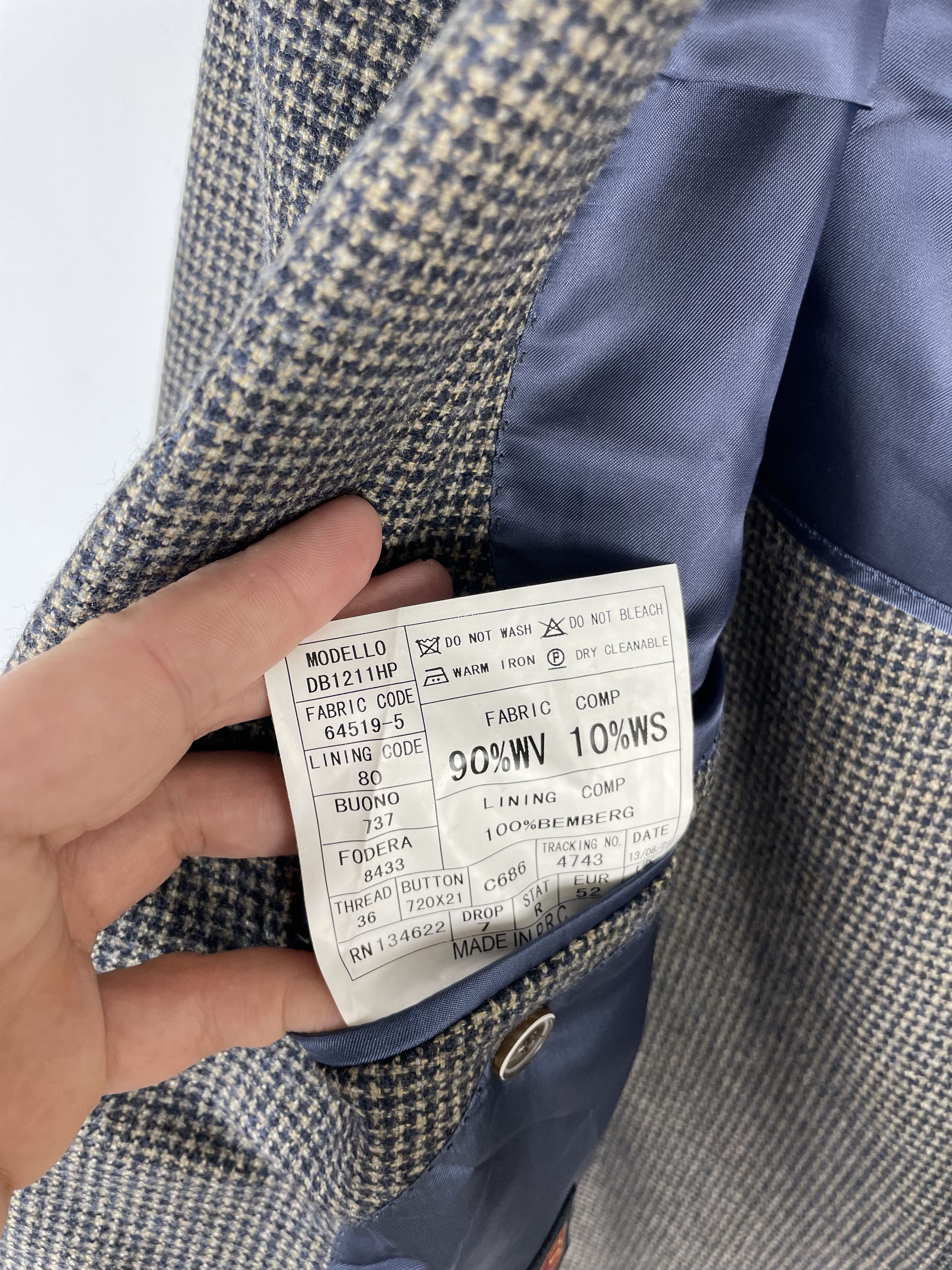 Suitsupply Vintage suitsupply blazer jacket Size 42L - 9 Thumbnail