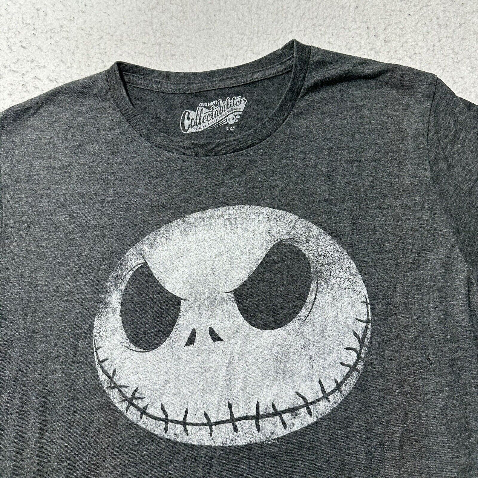 Old Navy Old Navy Nightmare Before Christmas Jack Skellington T Shirt Size US M / EU 48-50 / 2 - 2 Thumbnail