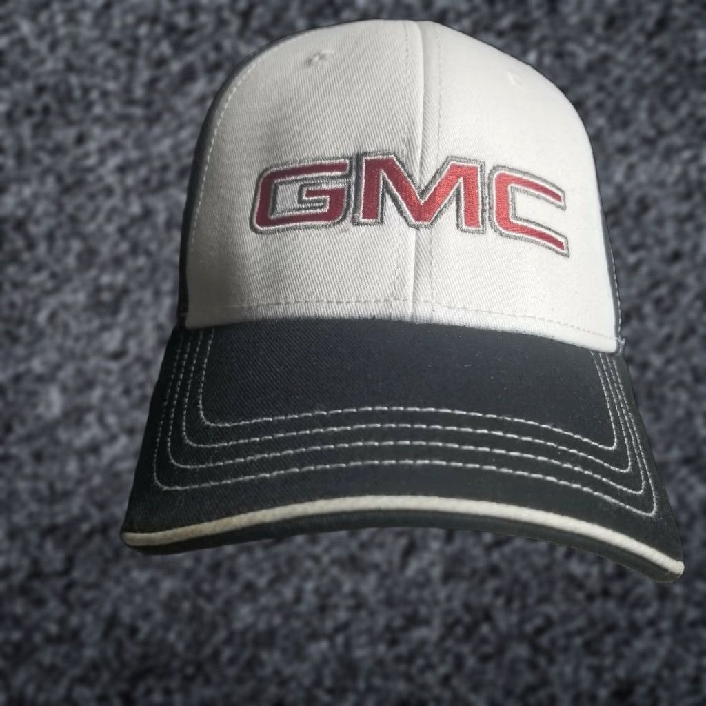 Vintage GMC Baseball Cap Hat Adjustable Twill Black Officially Licensed Men Black Cap 100% Cotton? (wait) Size ONE SIZE - 1 Thumbnail
