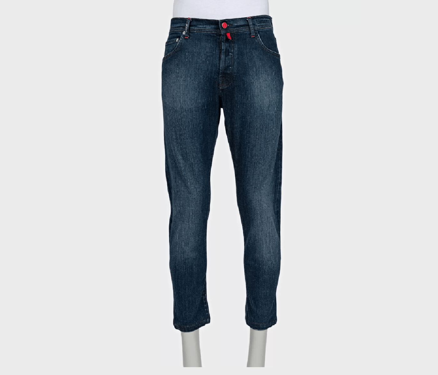 Kiton Kiton men’s blue jeans with signature buttons Size US 33 - 1 Thumbnail