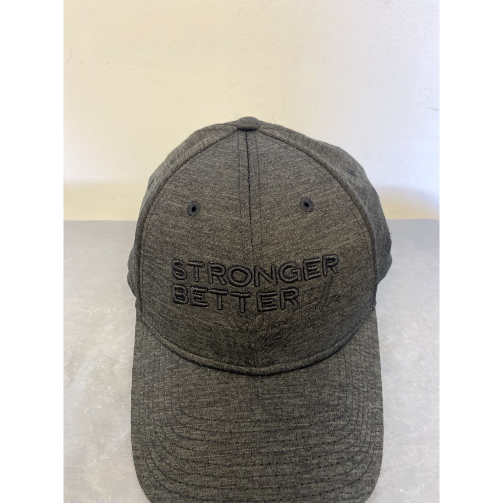 New Era New Era Stronger Better Dave Hollis Snapback Hat Adjustable Dark Gray Casual Mens Size ONE SIZE - 2 Thumbnail
