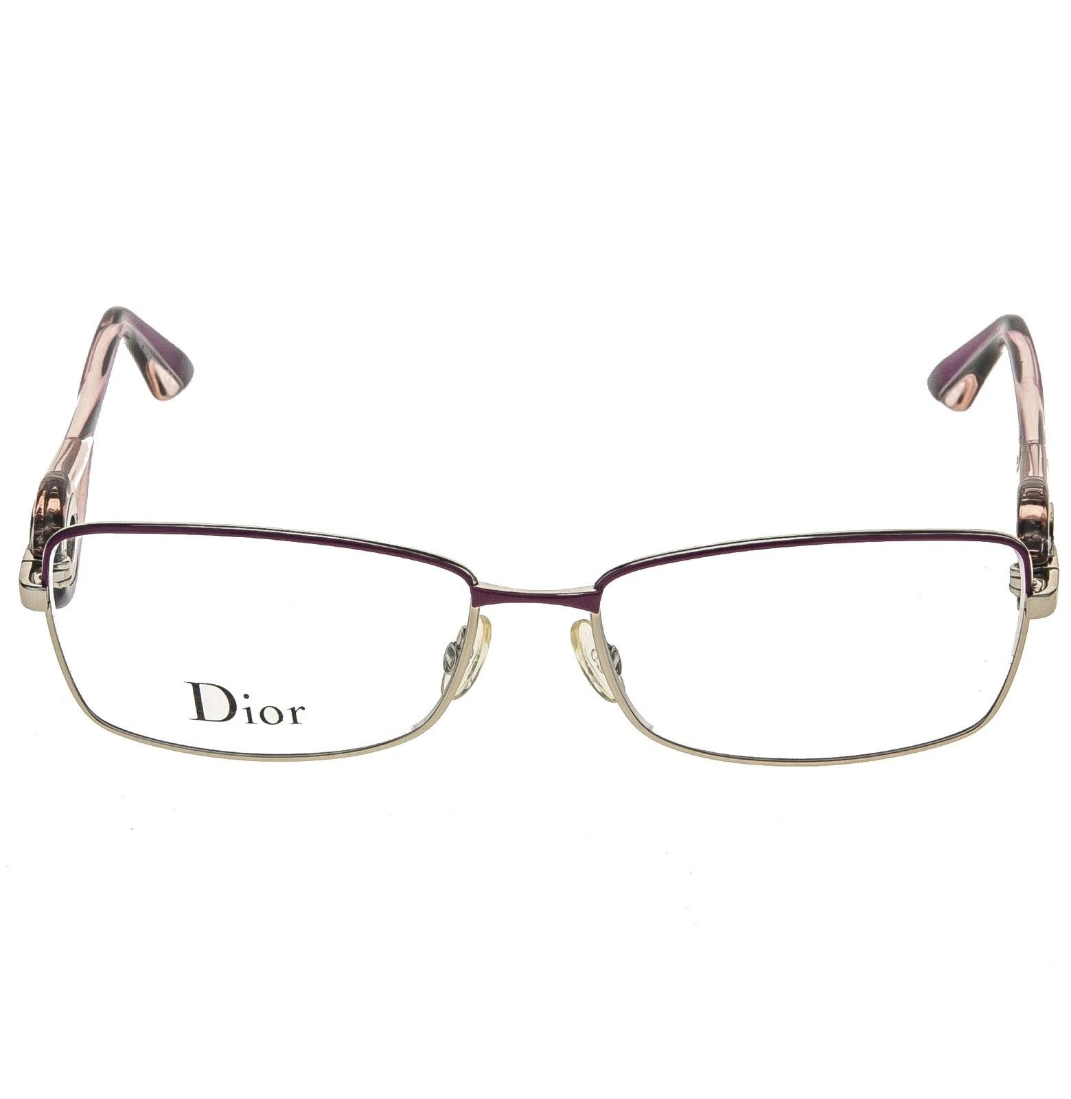 Christian Dior Monsieur CHRISTIAN DIOR CD3754 3754 VOLUTE Silver Square Eyeglasses Size ONE SIZE - 7 Thumbnail