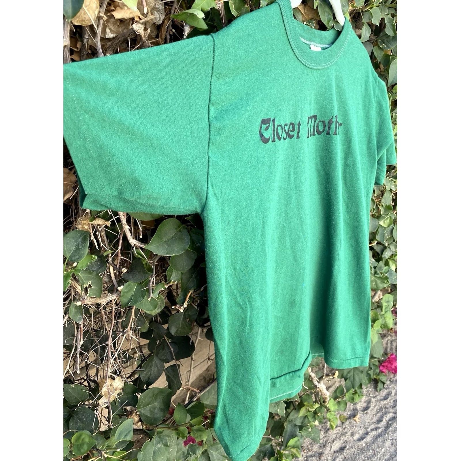 Vintage VINTAGE Sportswear T-Shirt, Single Stitch, 70s 80s, Green, Size L, Mens, Short Sleeve, Iron On Letting Tee Size US L / EU 52-54 / 3 - 5 Thumbnail
