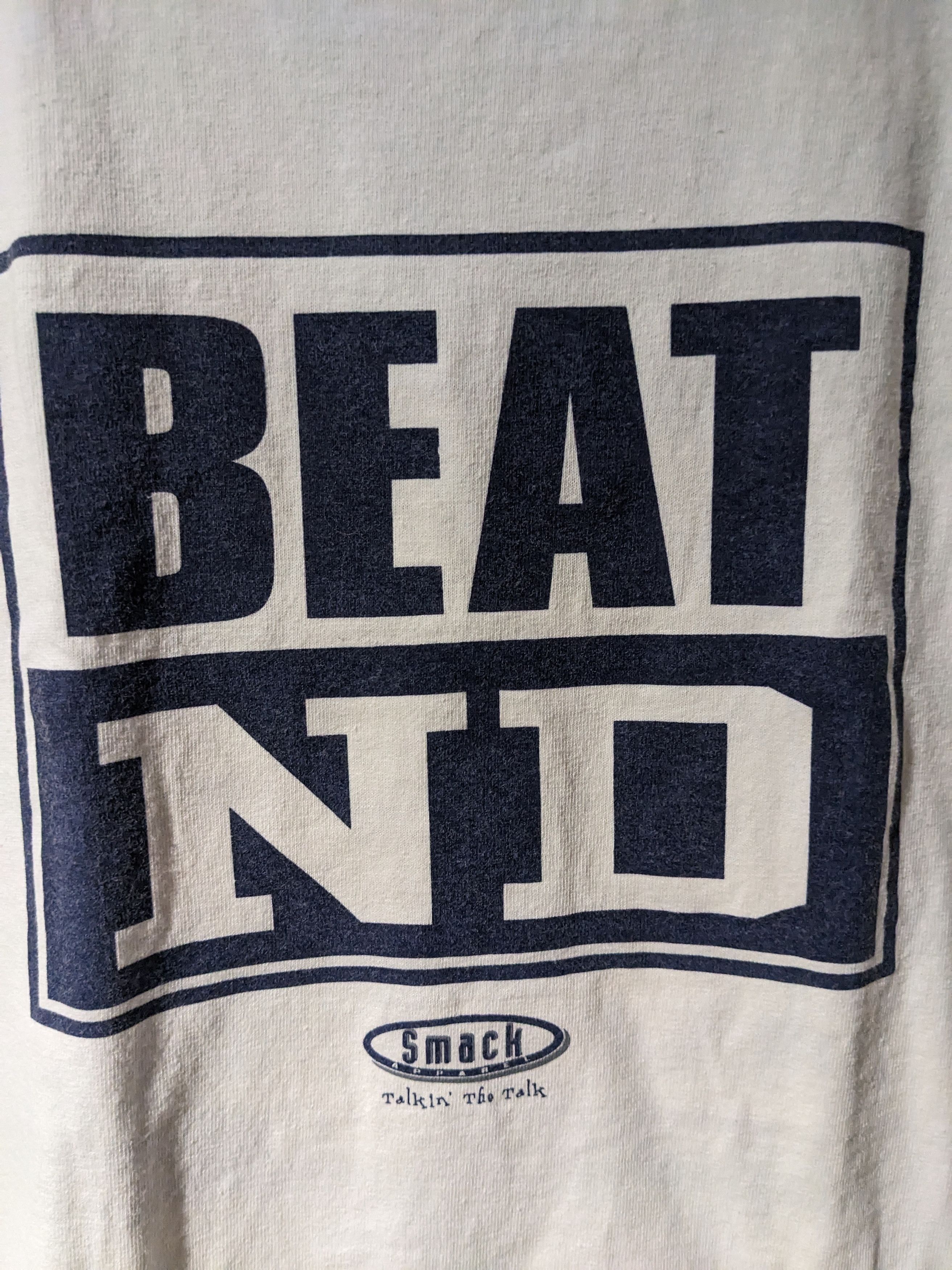 Vintage Vintage Y2K Beat Notre Dame College Football Small T-Shirt Size US S / EU 44-46 / 1 - 2 Thumbnail