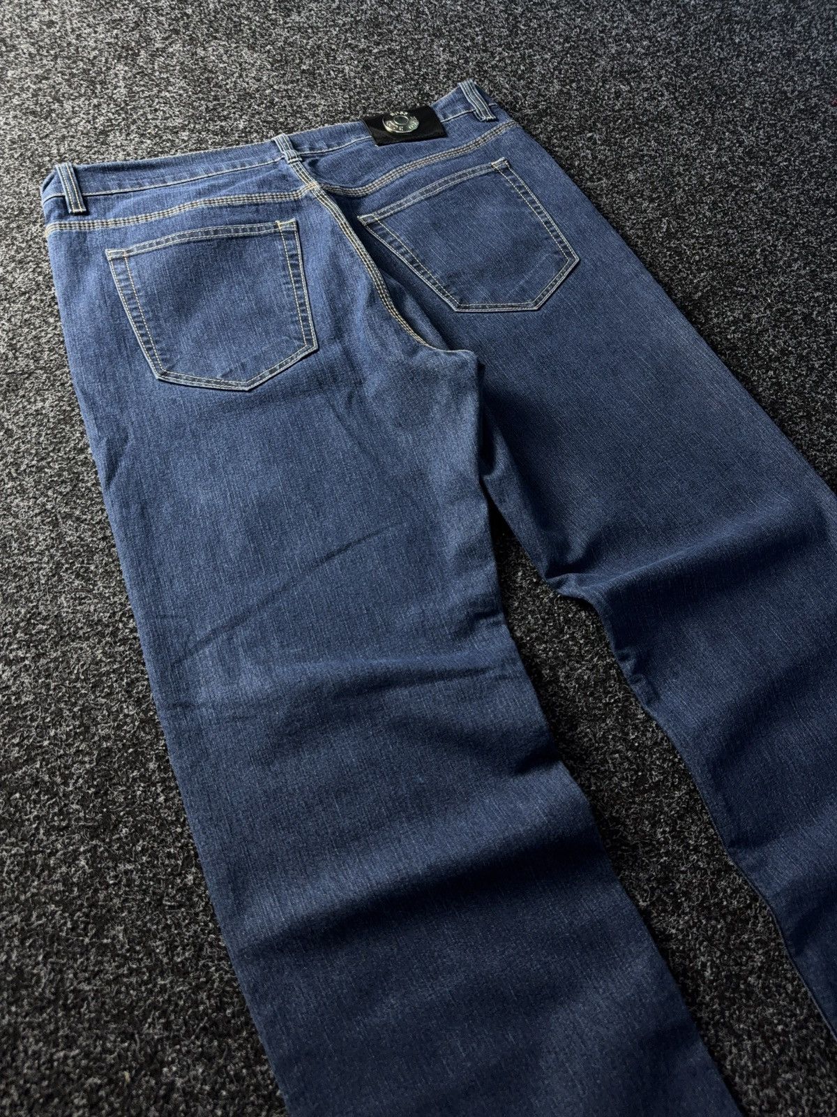 Hugo Boss Vintage 00s Retro Y2K Hugo Boss baggy denim pants Jeans Size US 38 / EU 54 - 11 Thumbnail