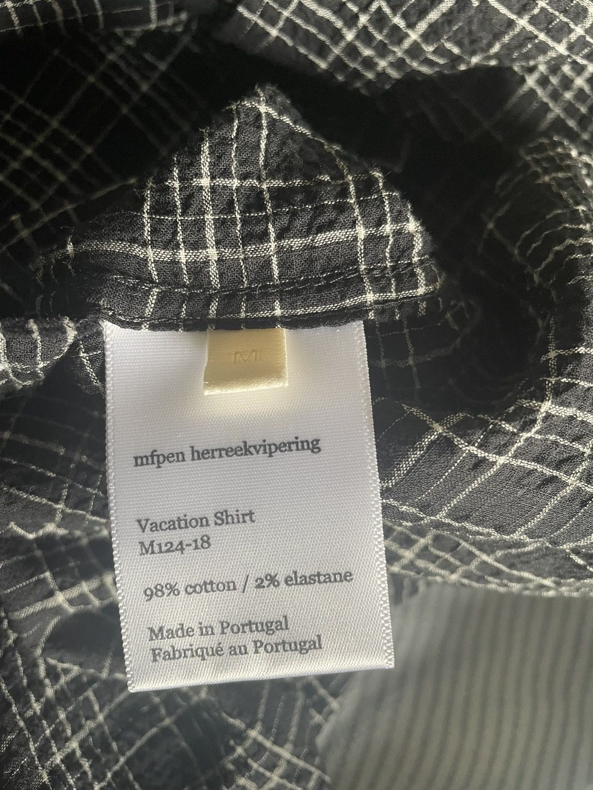 Mfpen Mfpen Check Vacation Shirt Size US M / EU 48-50 / 2 - 8 Thumbnail