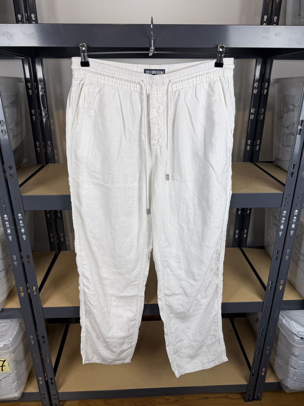 Vilebrequin Vilebrequin mens linen pants size XL Size US 36 / EU 52 - 1 Thumbnail