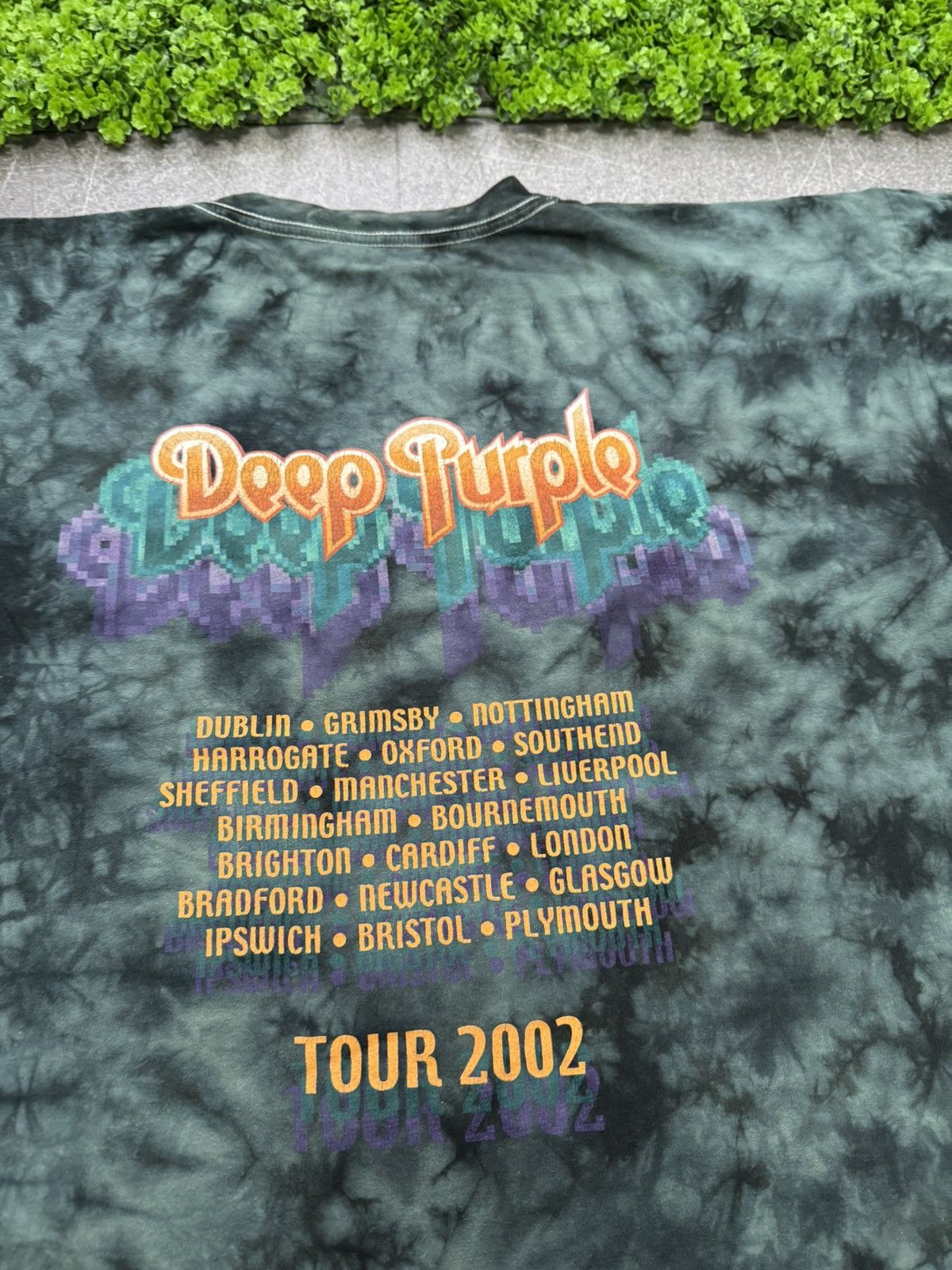 Band Tees Vintage 2000s Deep Purple Heavy Metal Band Tee tie dye Rock Size US L / EU 52-54 / 3 - 12 Thumbnail