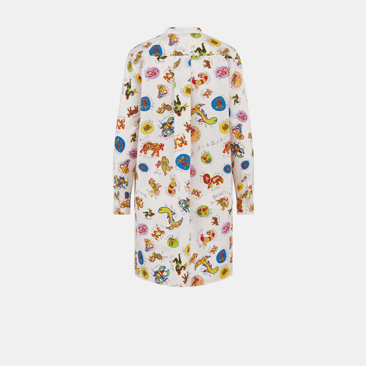 Dior o1bcso1str0225 Long Blouse in Multicolor Size M / US 6-8 / IT 42-44 - 2 Thumbnail