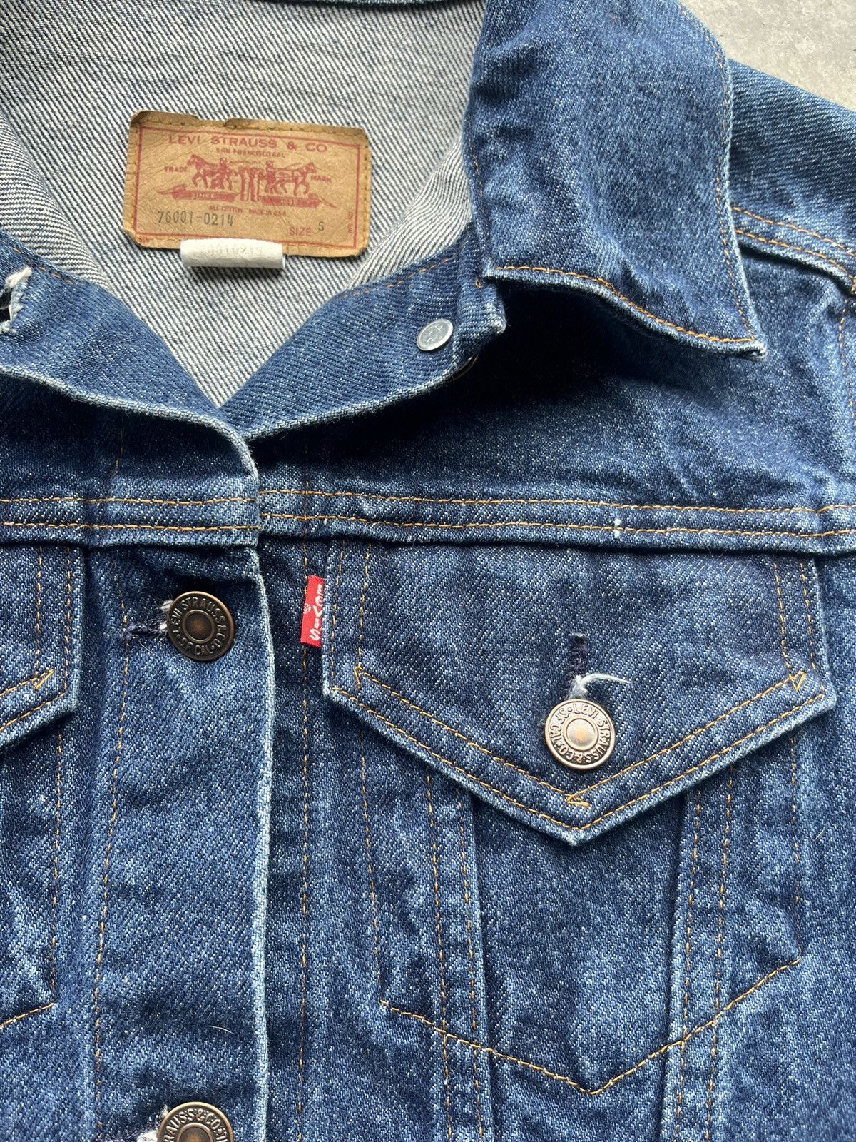 Vintage 1970's Levi's denim jacket