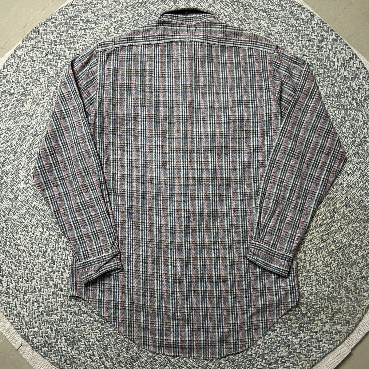 Polo Ralph Lauren × RRL Ralph Lauren × Vintage Vintage 80's Ralph Lauren cotton woven plaid flannel shirt Size US M / EU 48-50 / 2 - 2 Thumbnail