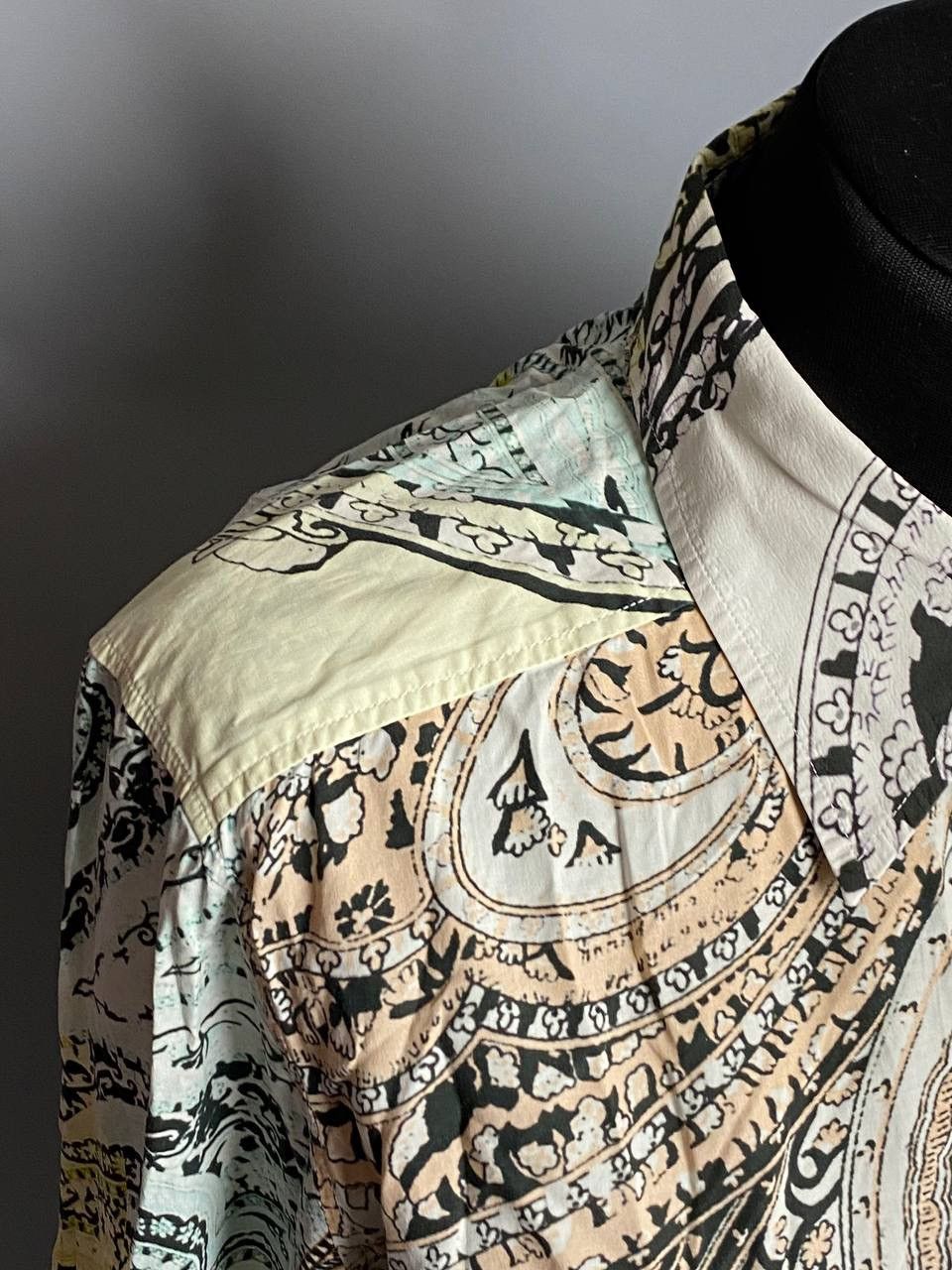 Etro Etro Womens Paisley Button-Up Shirt Long Sleeve Size 46 M/L Size US M / EU 48-50 / 2 - 3 Thumbnail